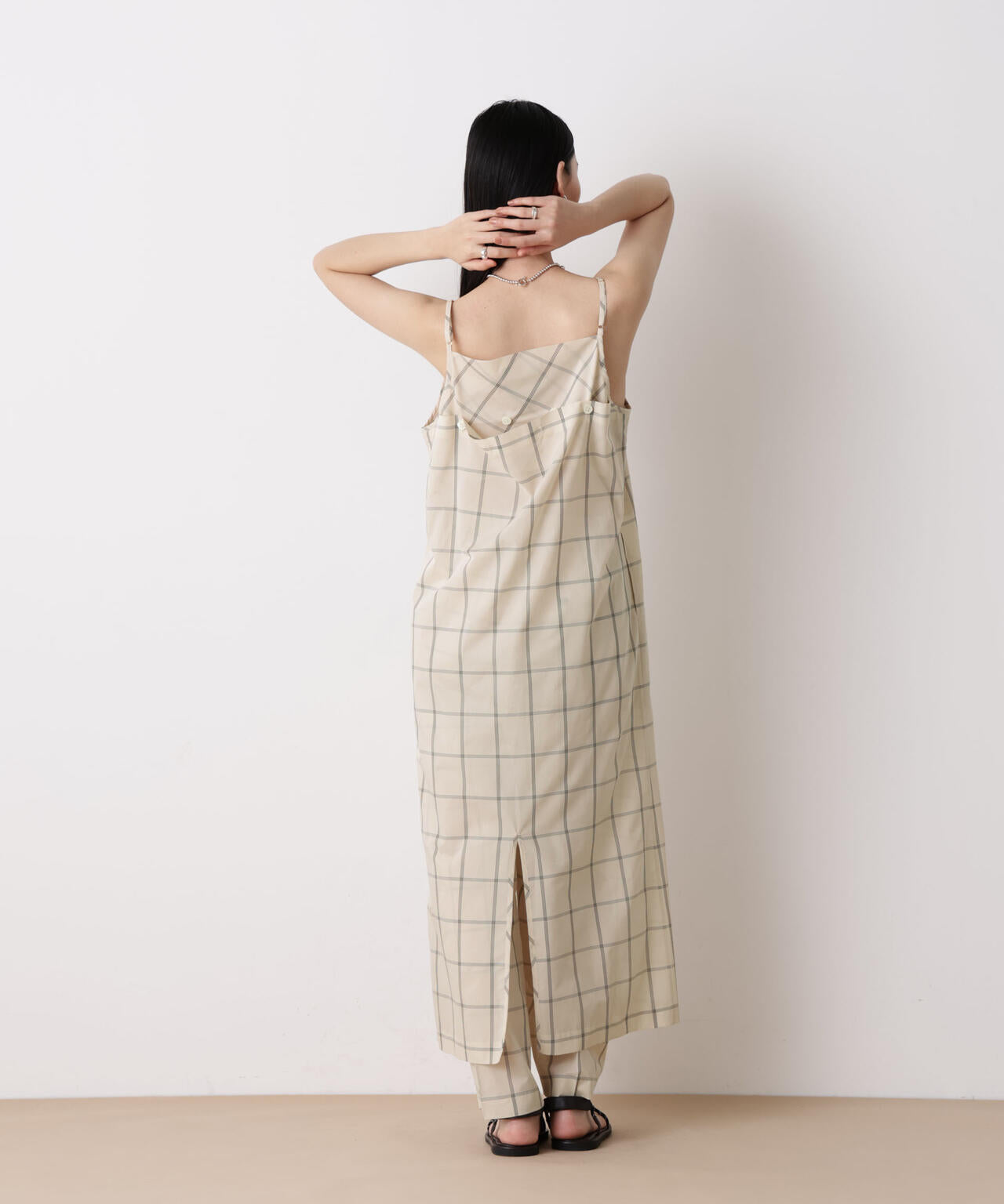 「STEVELOUR」バックオープンキャミワンピース(セットアップ可) 6696119312