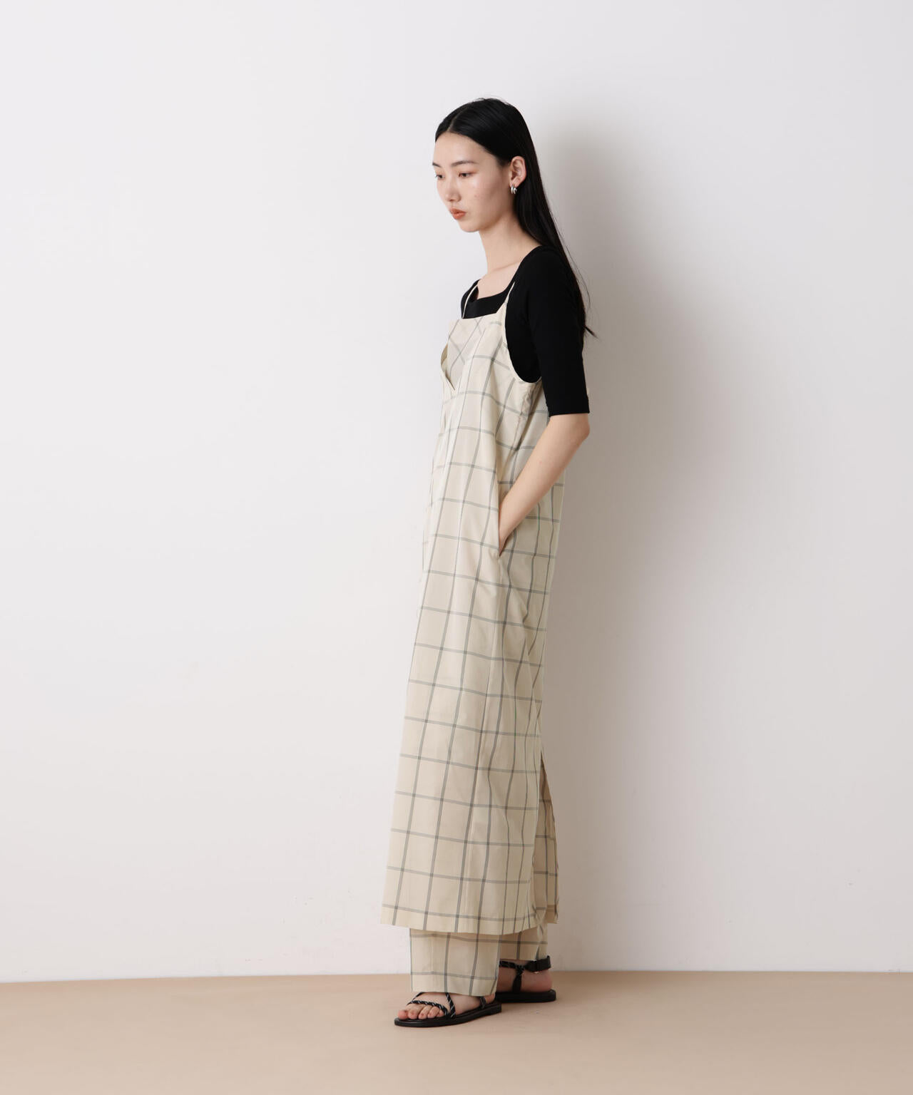 「STEVELOUR」バックオープンキャミワンピース(セットアップ可) 6696119312