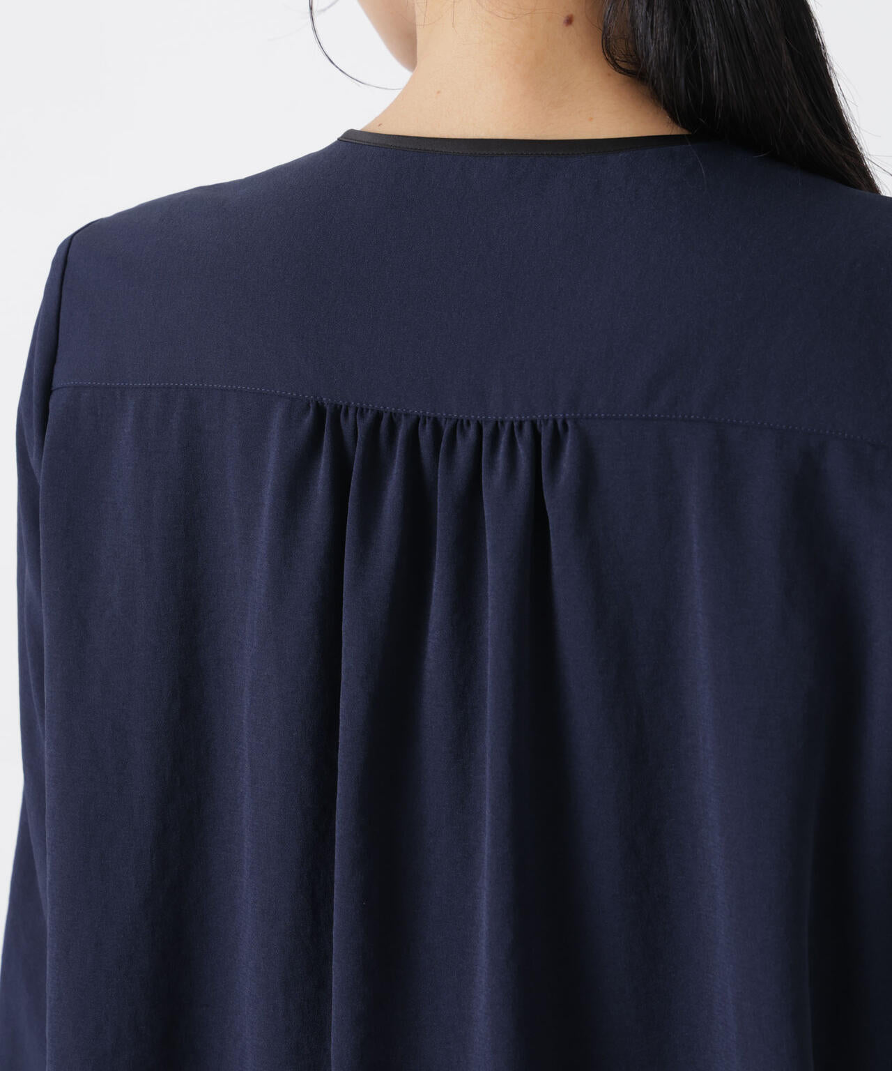 タックリボンブラウス 6696120309