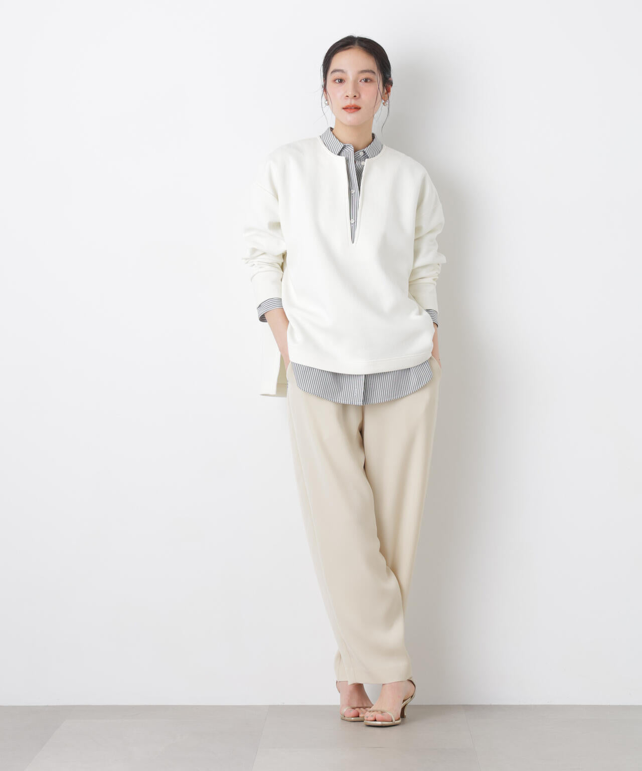 2wayオーバーシャツ 6696120310