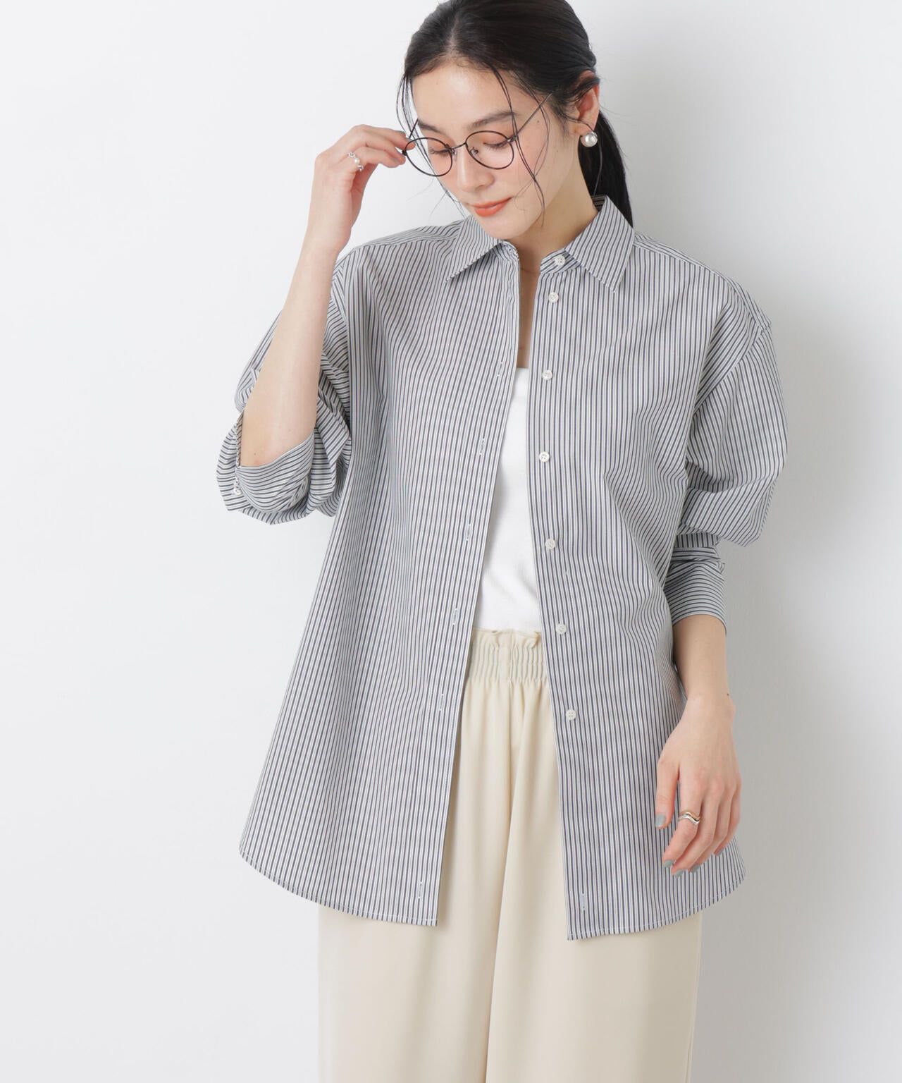 2wayオーバーシャツ 6696120310