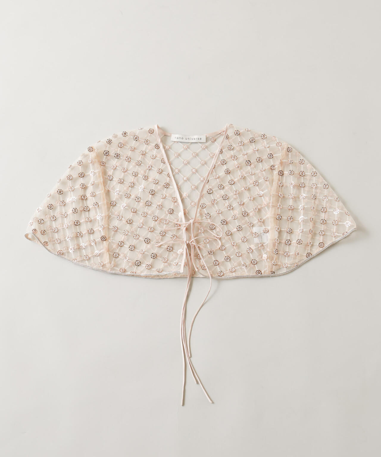 スパンコールビーズ刺繍ボレロストール 6696121300