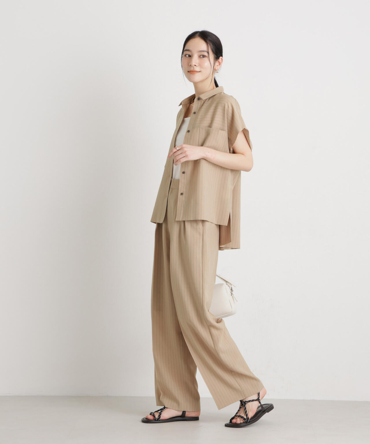 メランジドライ ポケットシャツ(セットアップ可) 6696121301