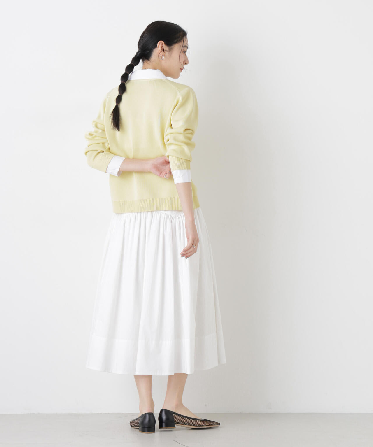 シャツドッキングニットカーディガン 6696122303