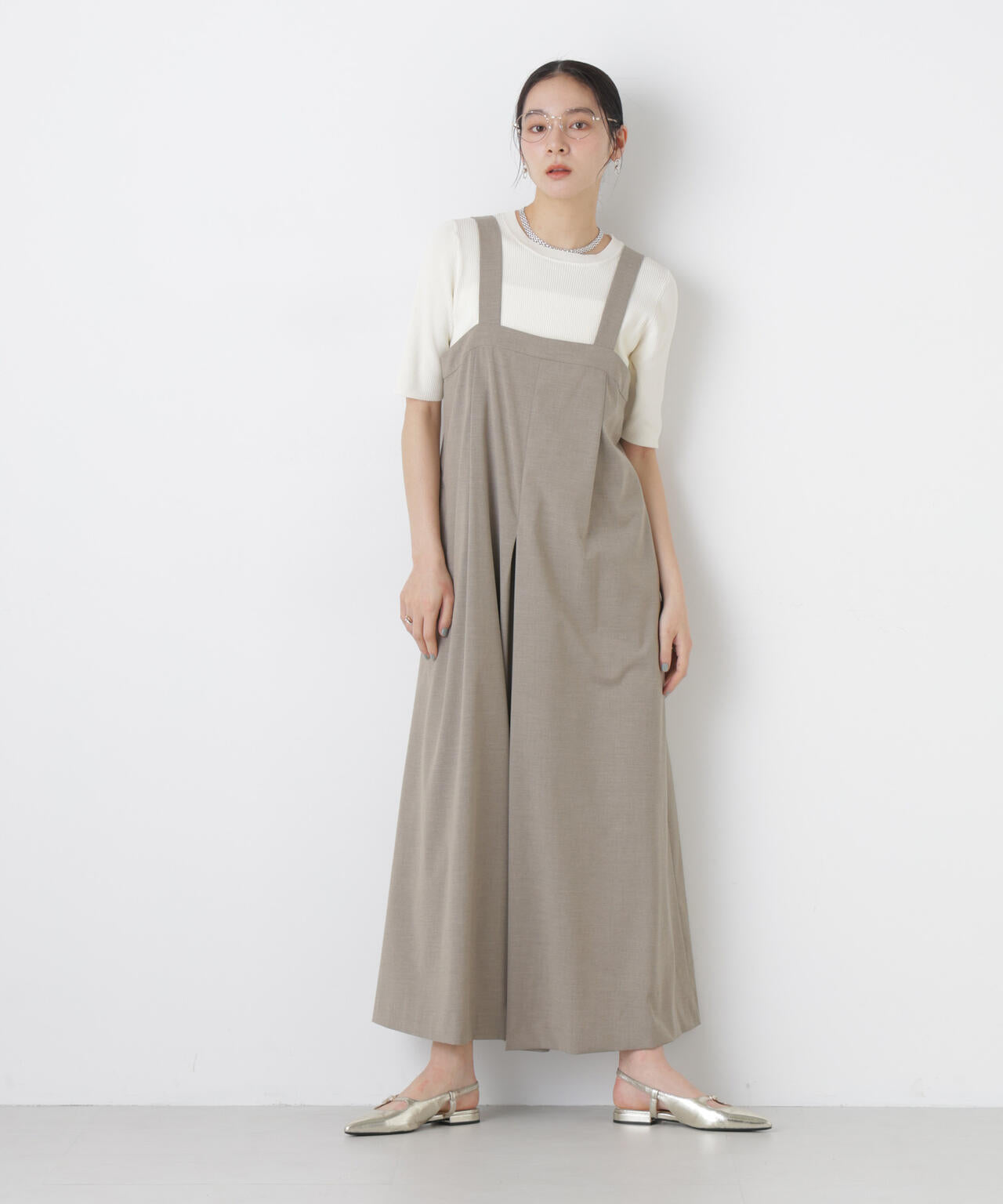 ウォッシャブルハイツイスト五分袖リブニット 6696122309