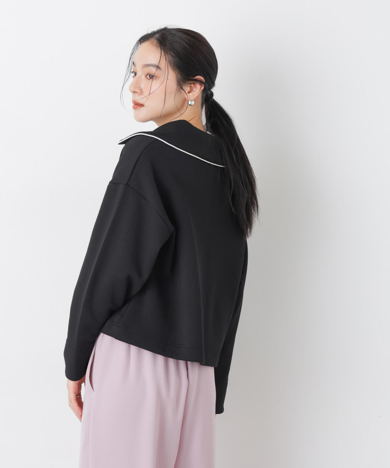 ダンボールカットバイカラーパイピングビッグカラートップス 6696123301