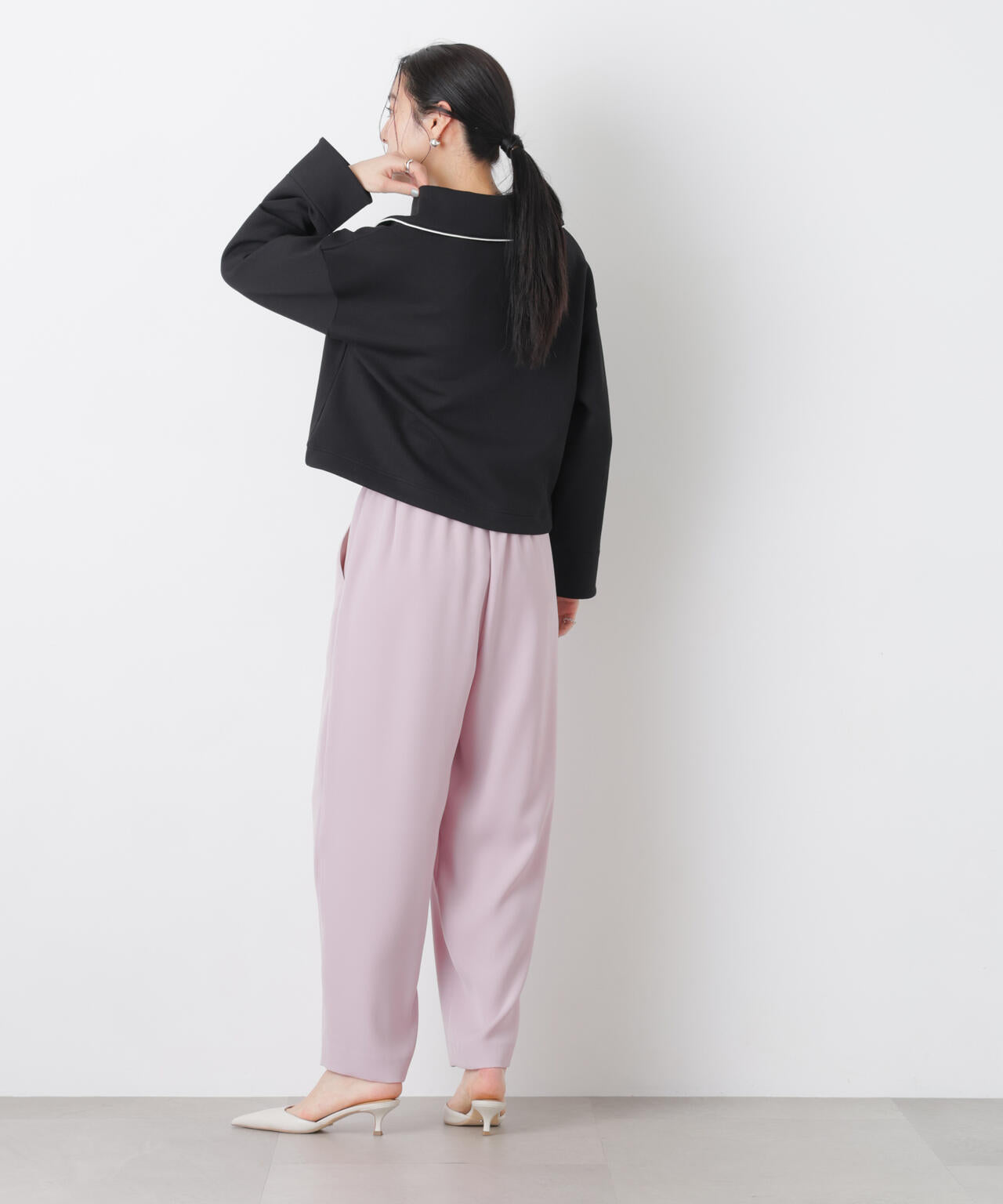 ダンボールカットバイカラーパイピングビッグカラートップス 6696123301