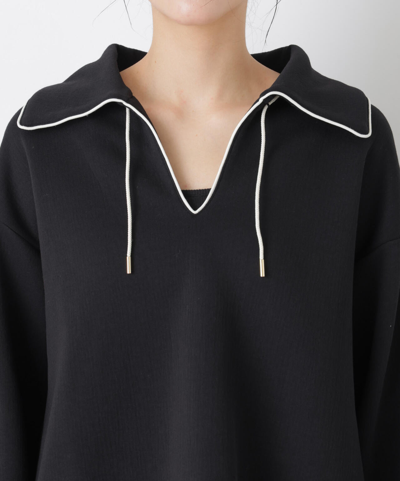 ダンボールカットバイカラーパイピングビッグカラートップス 6696123301