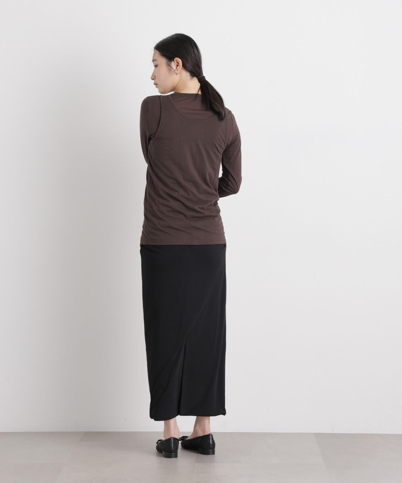 シアータンク+ロンTレイヤードセット 6696123306