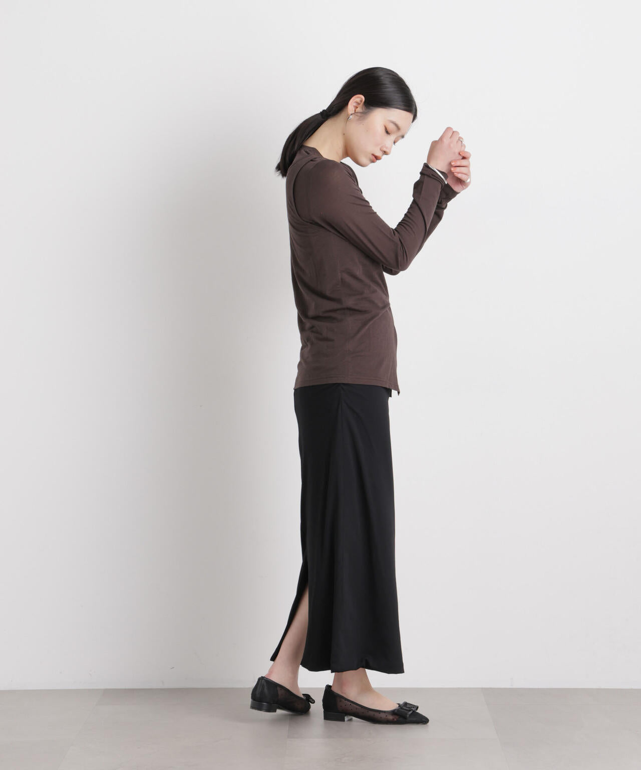 シアータンク+ロンTレイヤードセット 6696123306