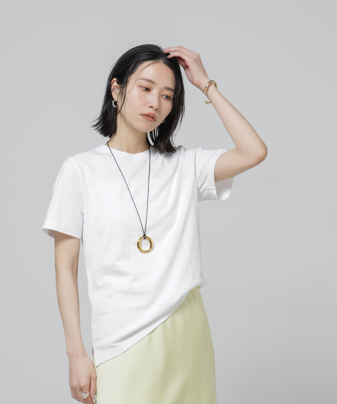 Anti Soaked(R) 汗染み防止クルーネックTシャツ 6696124300