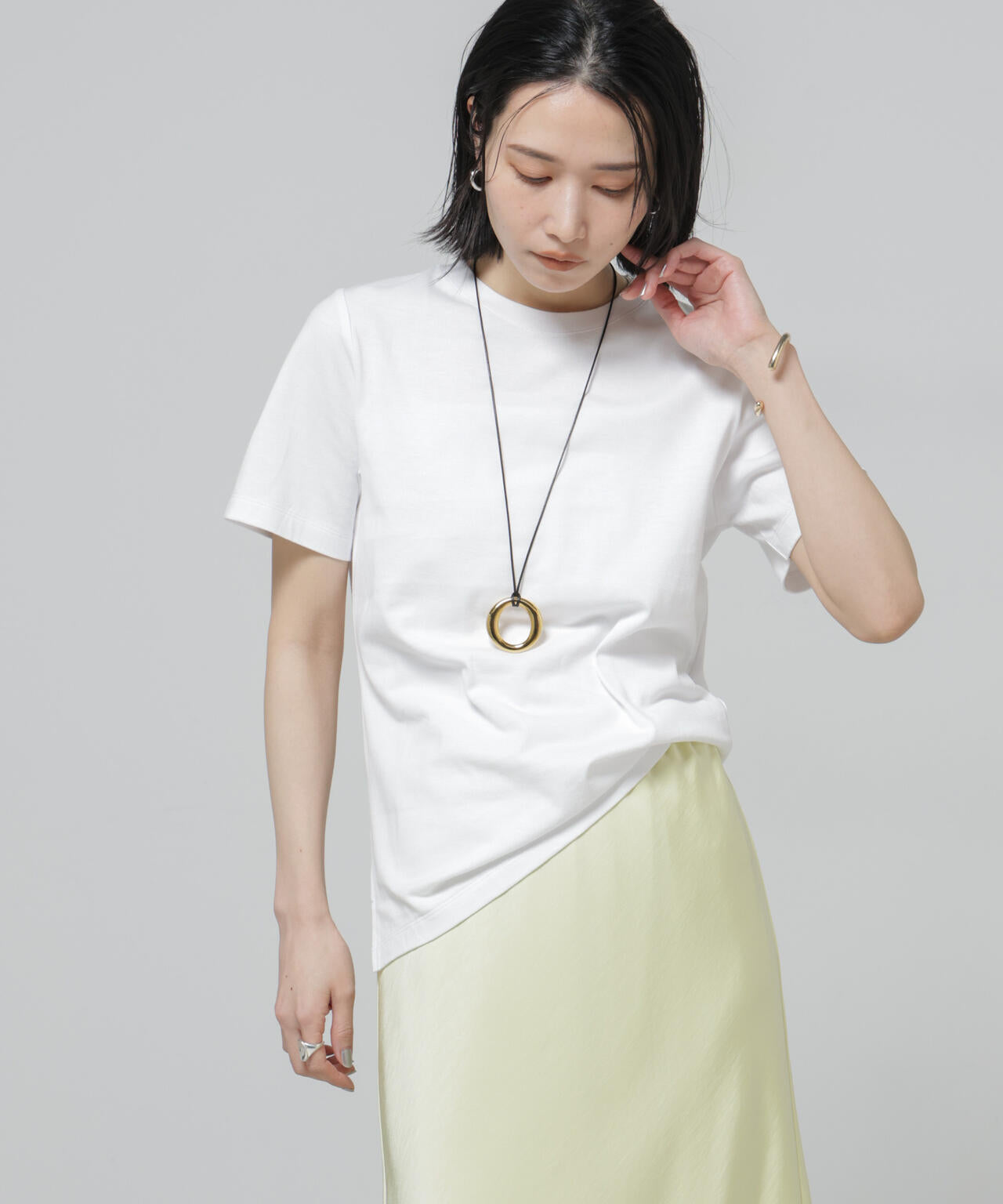 Anti Soaked(R) 汗染み防止クルーネックTシャツ 6696124300