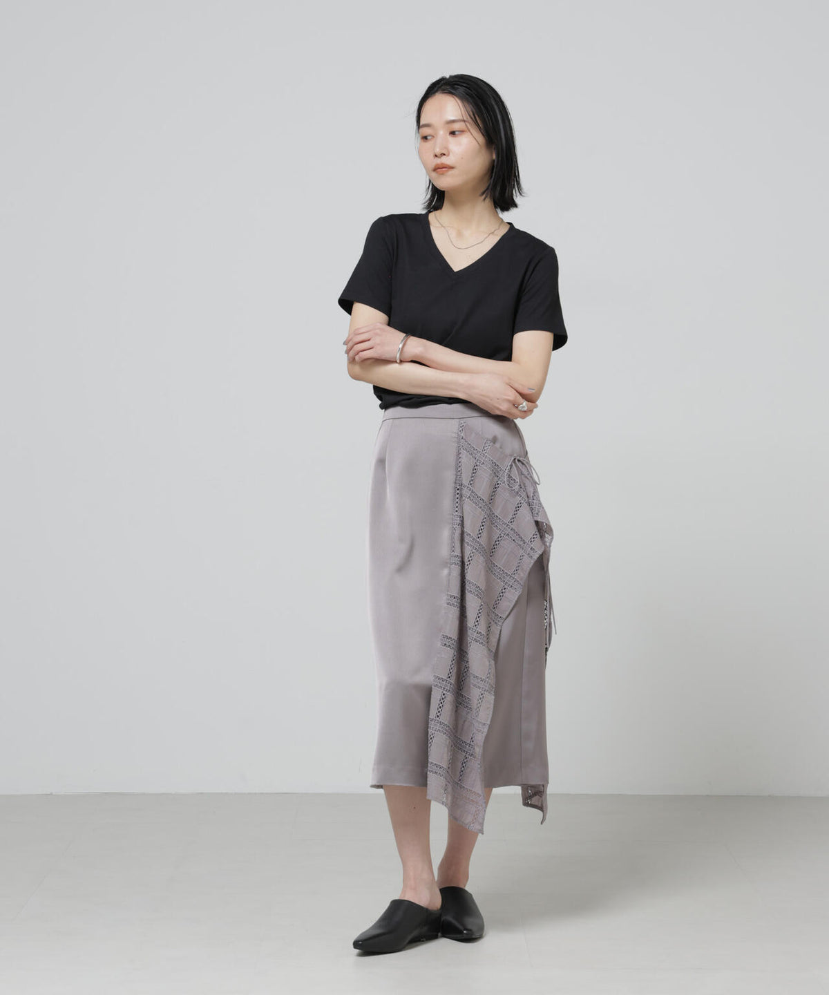 Anti Soaked(R) 汗染み防止VネックTシャツ 6696124301