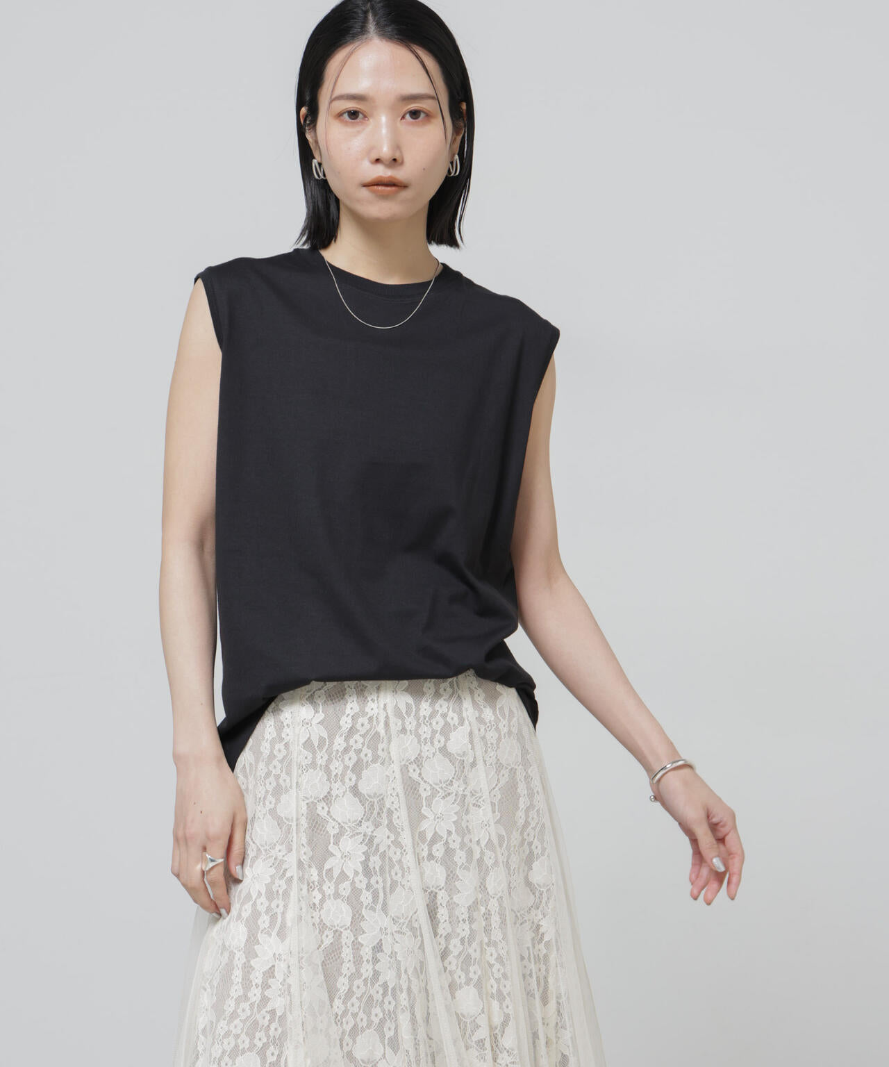Anti Soaked(R) 汗染み防止ノースリーブTシャツ 6696124302