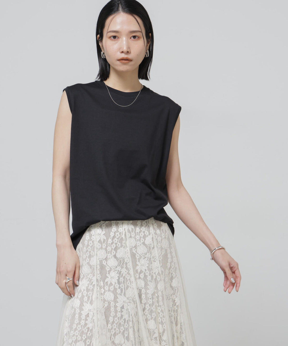 Anti Soaked(R) 汗染み防止ノースリーブTシャツ 6696124302