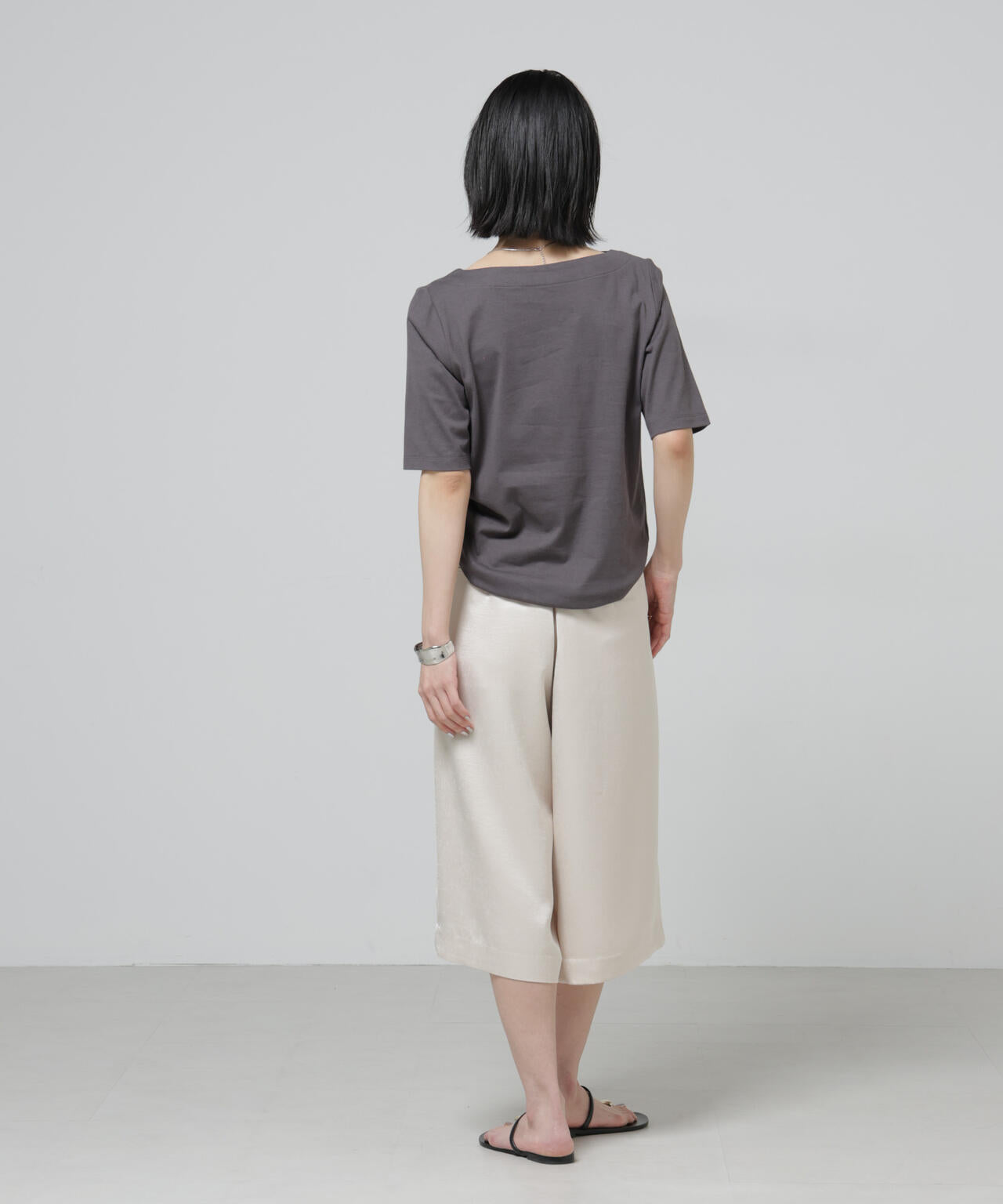 Anti Soaked(R) 汗染み防止ボートネックTシャツ 6696124303