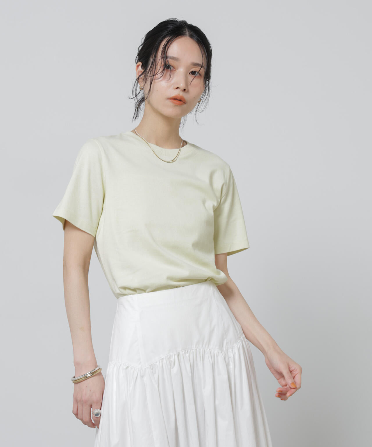 Anti Soaked(R) 汗染み防止カラフルクルーTシャツ 6696124306