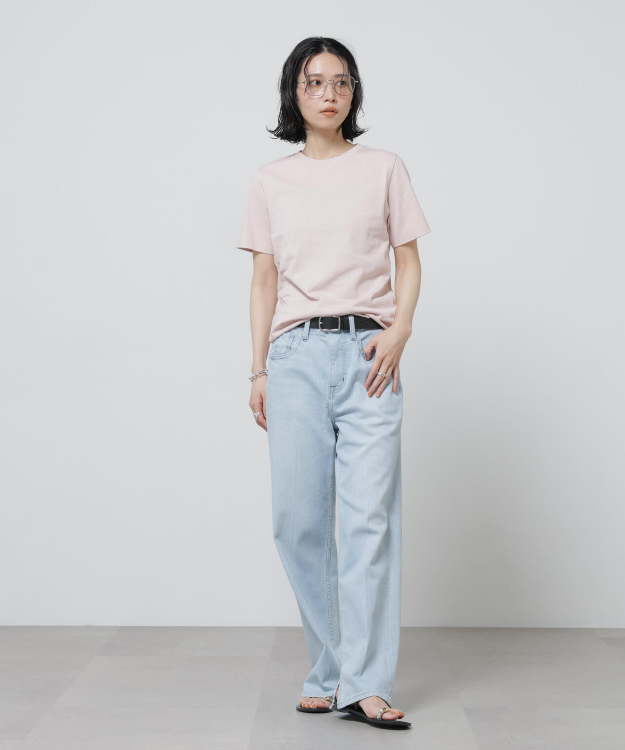 Anti Soaked(R) 汗染み防止カラフルクルーTシャツ 6696124306