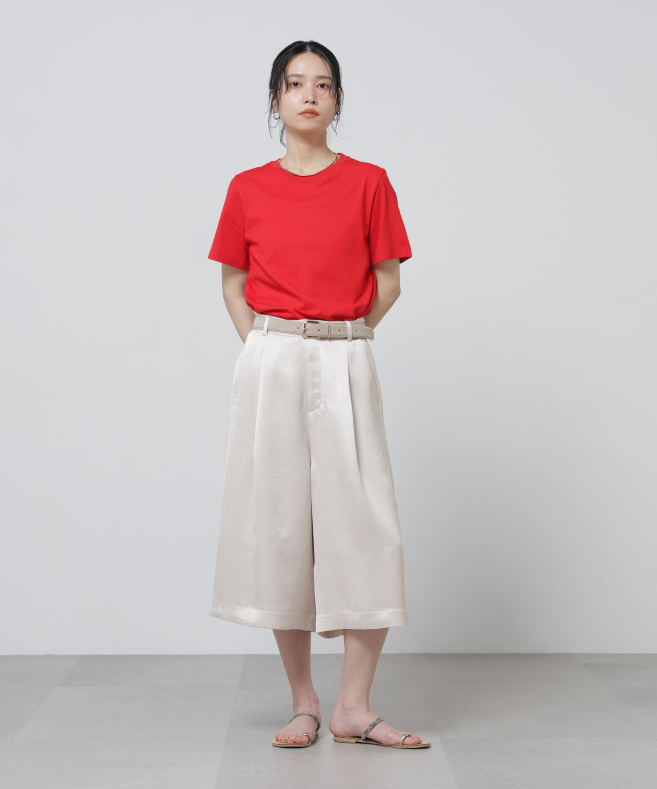 Anti Soaked(R) 汗染み防止カラフルクルーTシャツ 6696124306