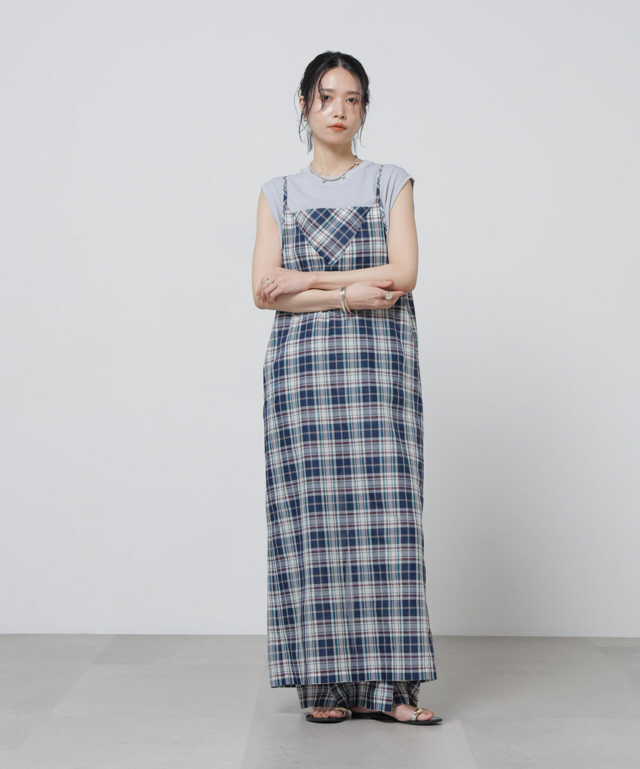 Anti Soaked(R) 汗染み防止カラフルノースリTシャツ 6696124307