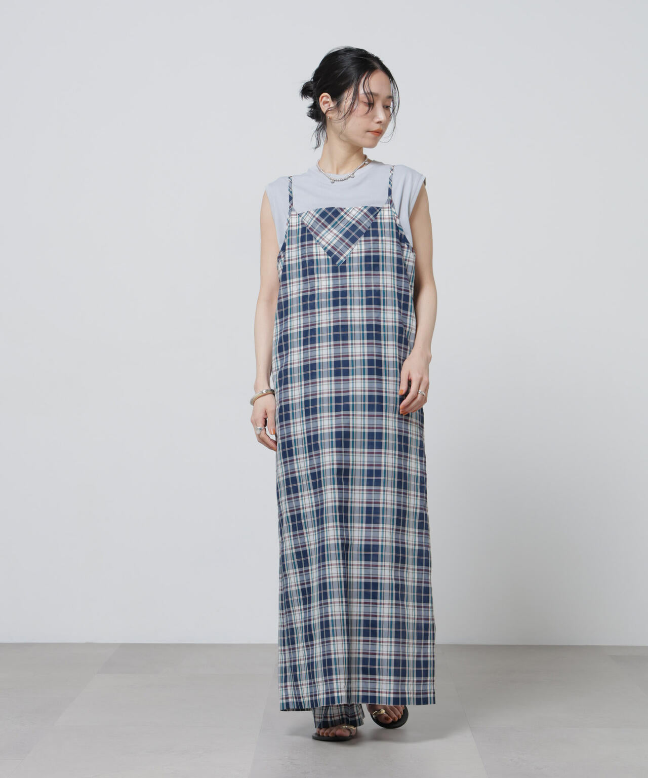 Anti Soaked(R) 汗染み防止カラフルノースリTシャツ 6696124307