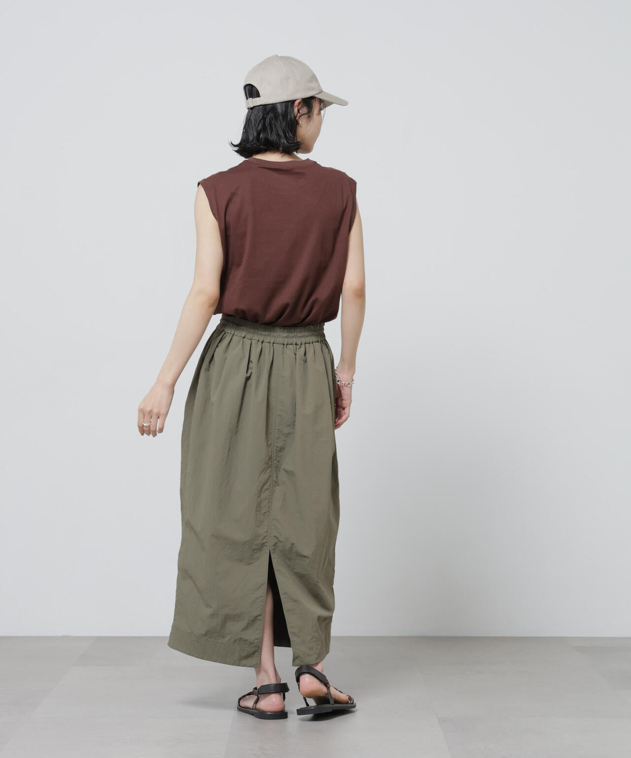 Anti Soaked(R) 汗染み防止カラフルノースリTシャツ 6696124307