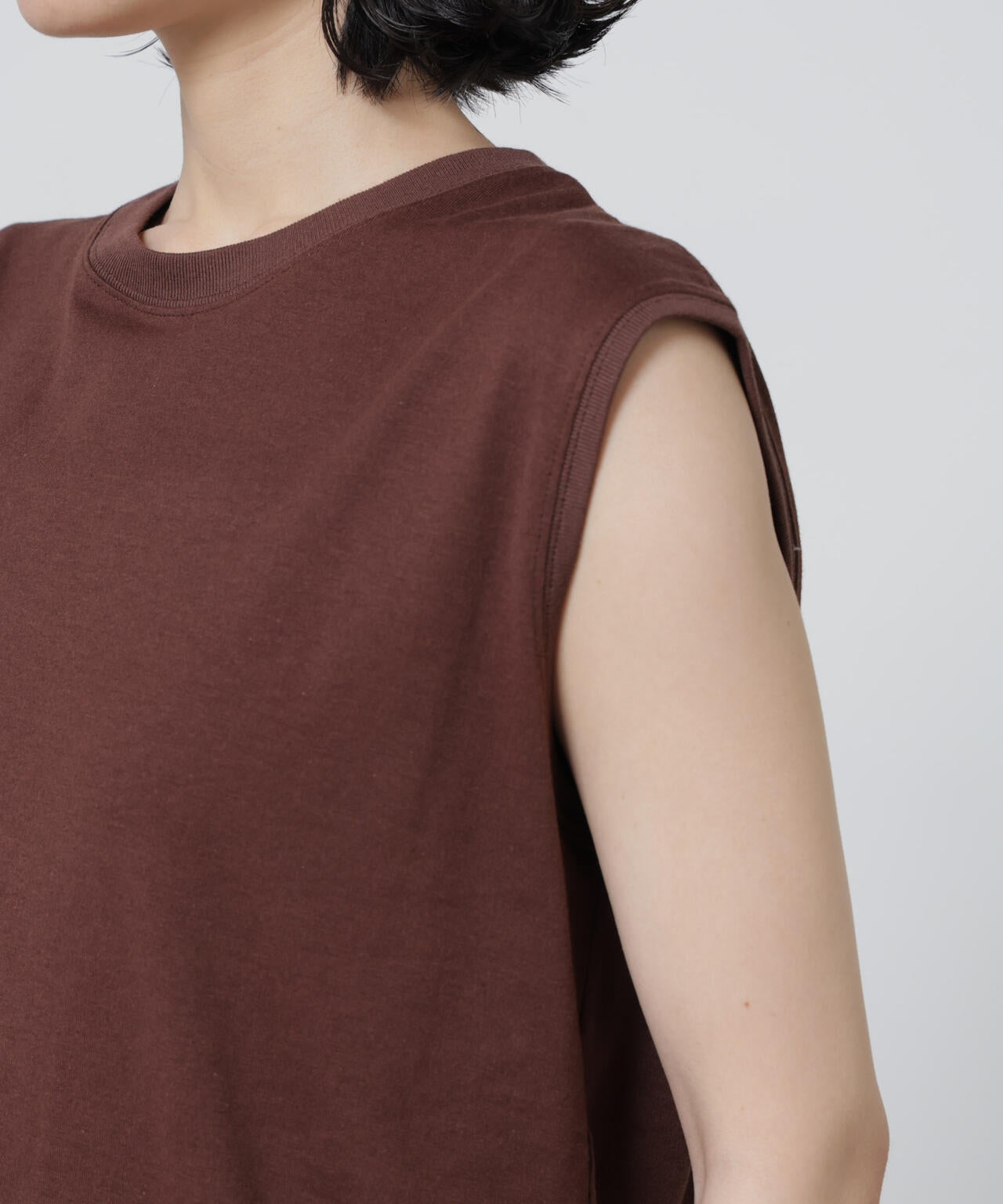 Anti Soaked(R) 汗染み防止カラフルノースリTシャツ 6696124307