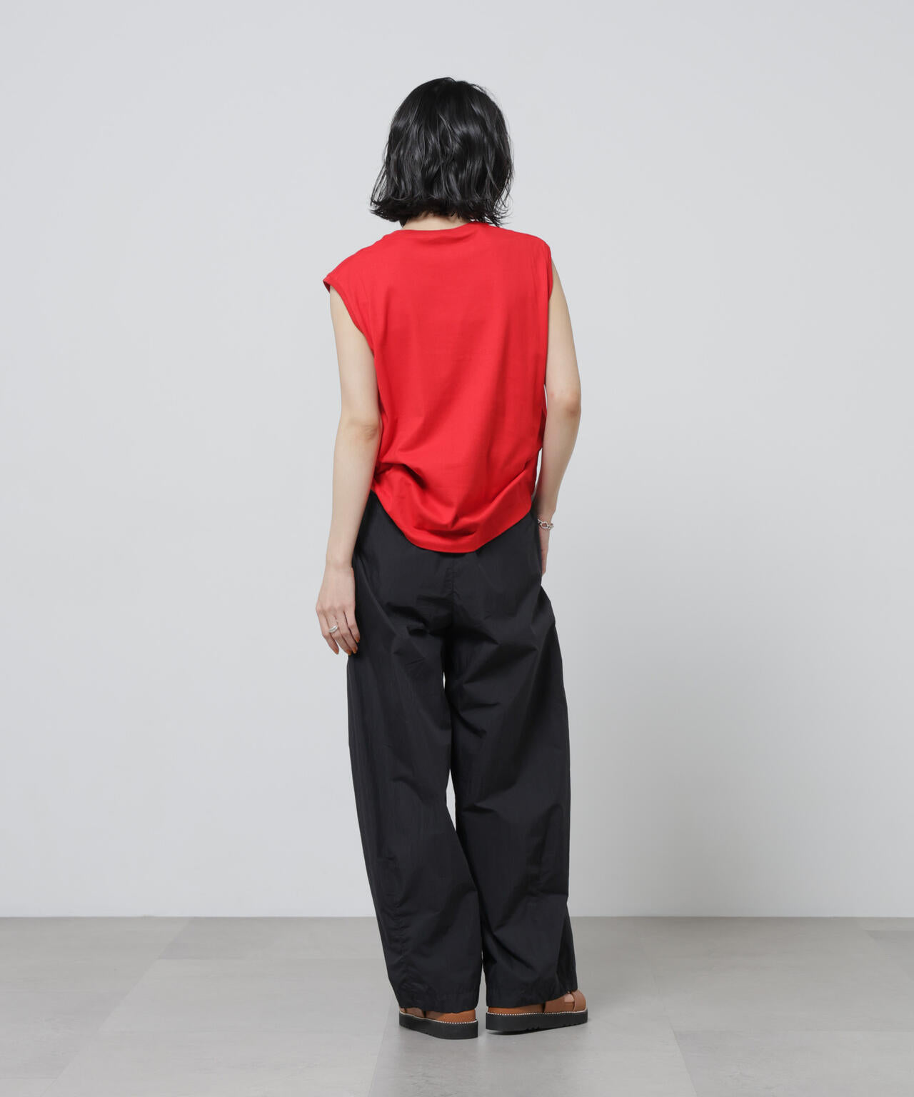 Anti Soaked(R) 汗染み防止カラフルノースリTシャツ 6696124307