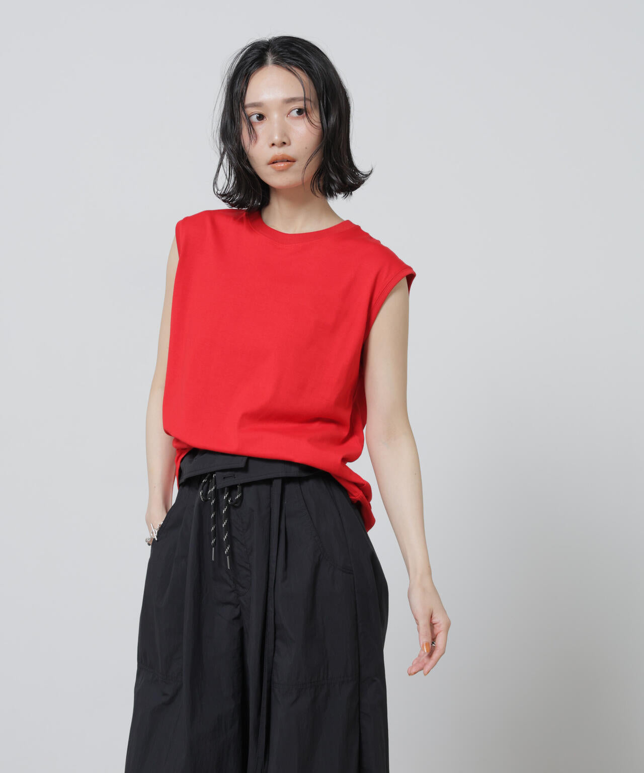 Anti Soaked(R) 汗染み防止カラフルノースリTシャツ 6696124307