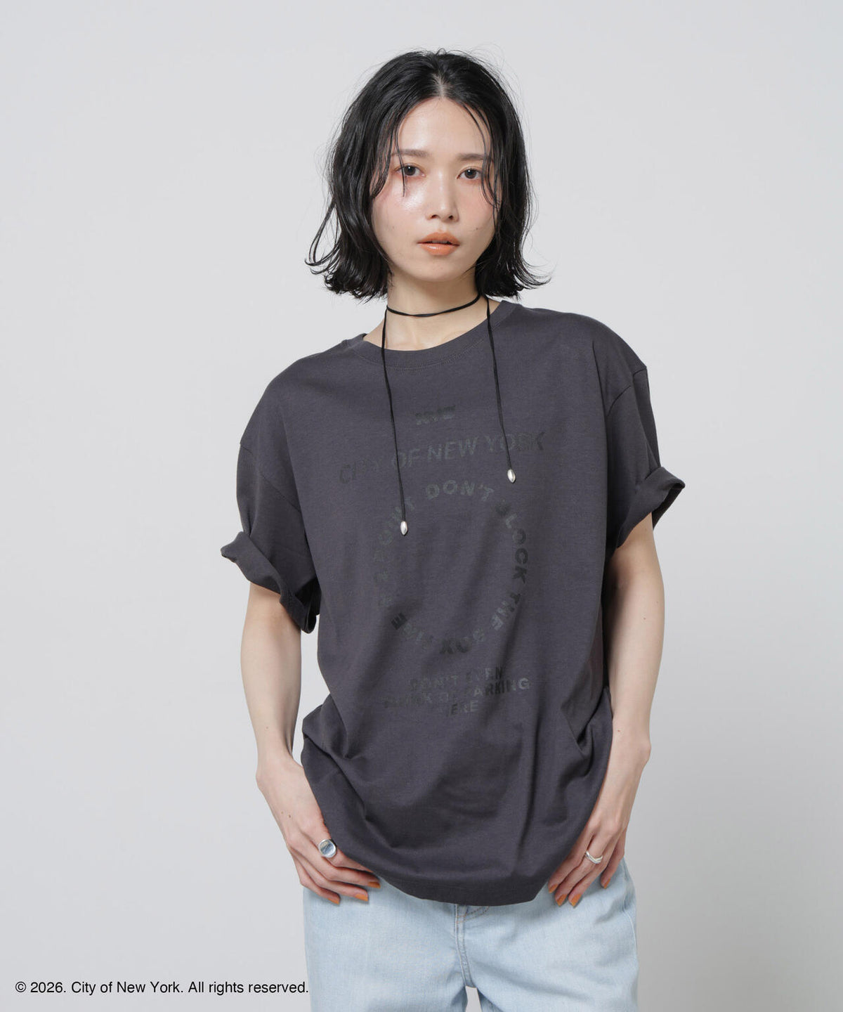 GOOD ROCK SPEED×Anti Soaked(R) 汗染み防止 NYC Tシャツ 6696124308