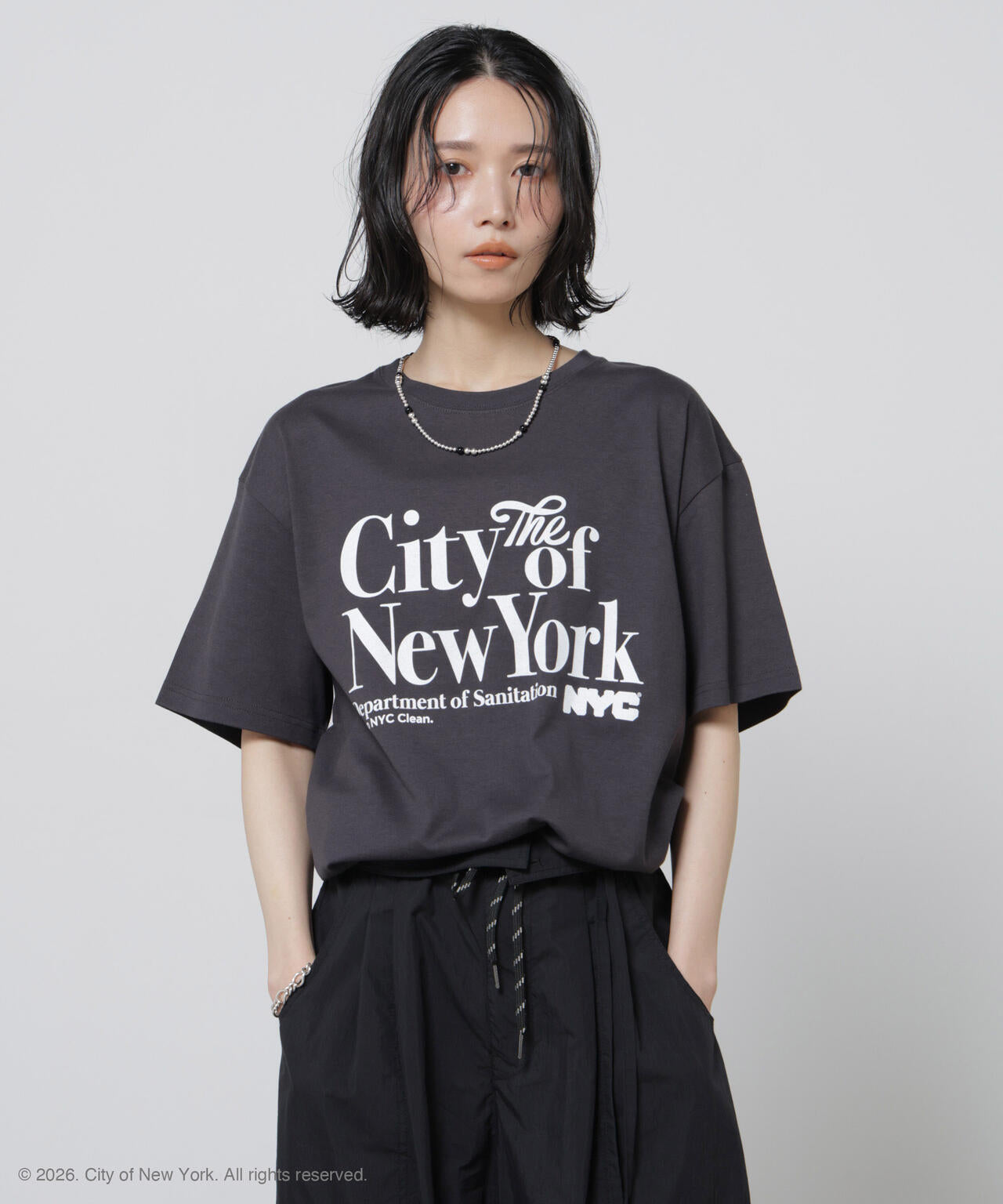GOOD ROCK SPEED × Anti Soaked (R) 汗染み防止 NYC Tシャツ