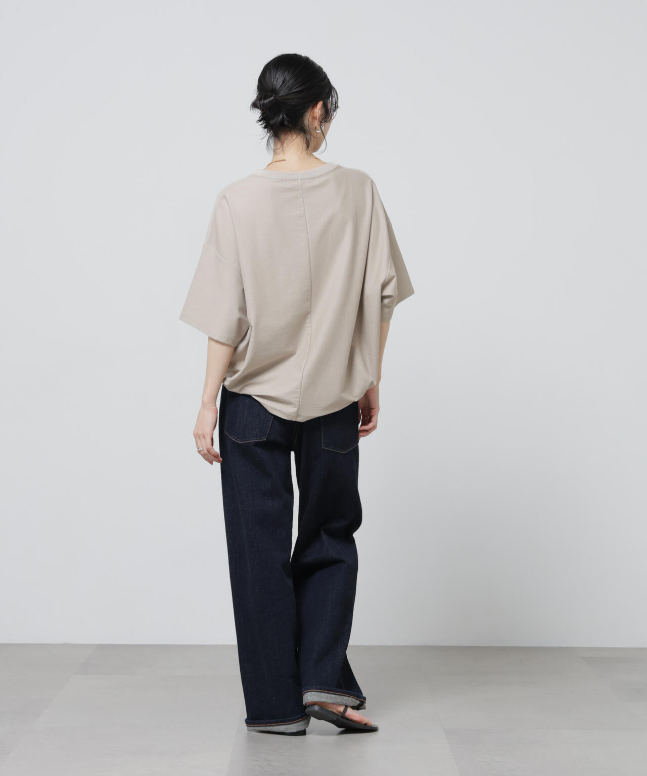 「Meaningful Continuity」coveross(R)ツイル調冷感プレーティング天竺Tシャツ 6696124314