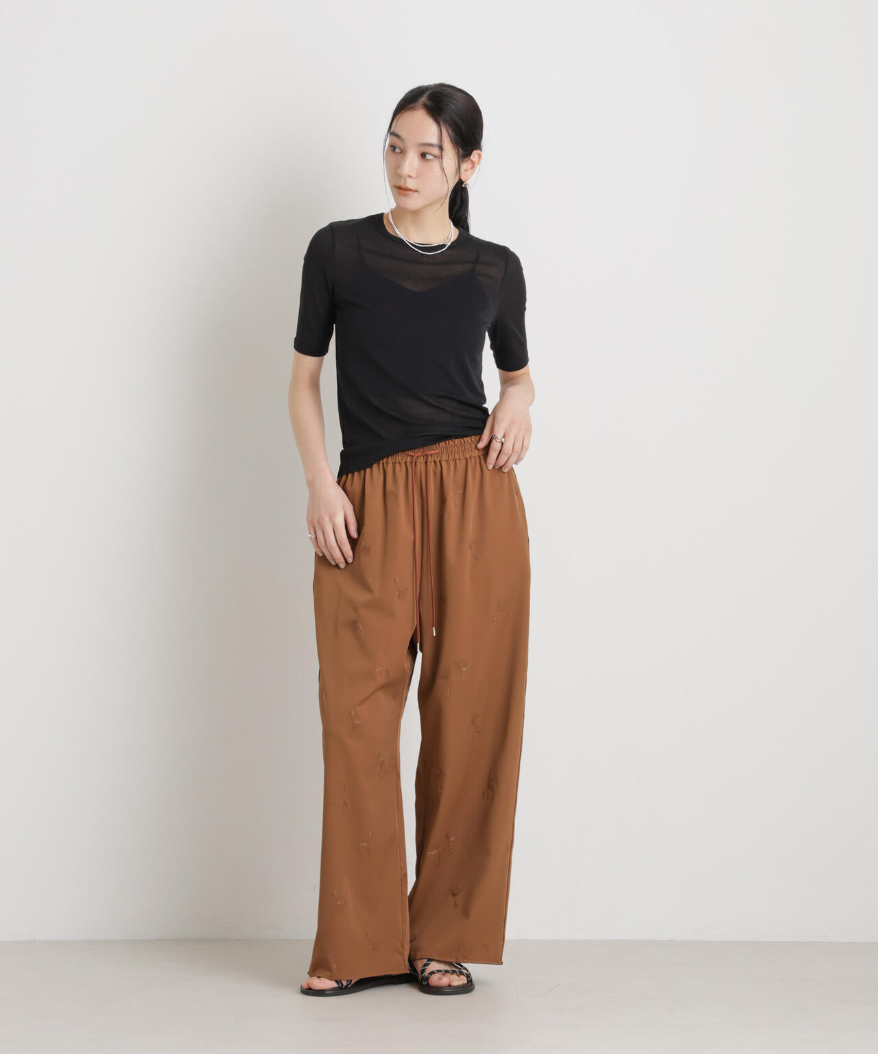 シアーツイストフライスTシャツ 6696124320
