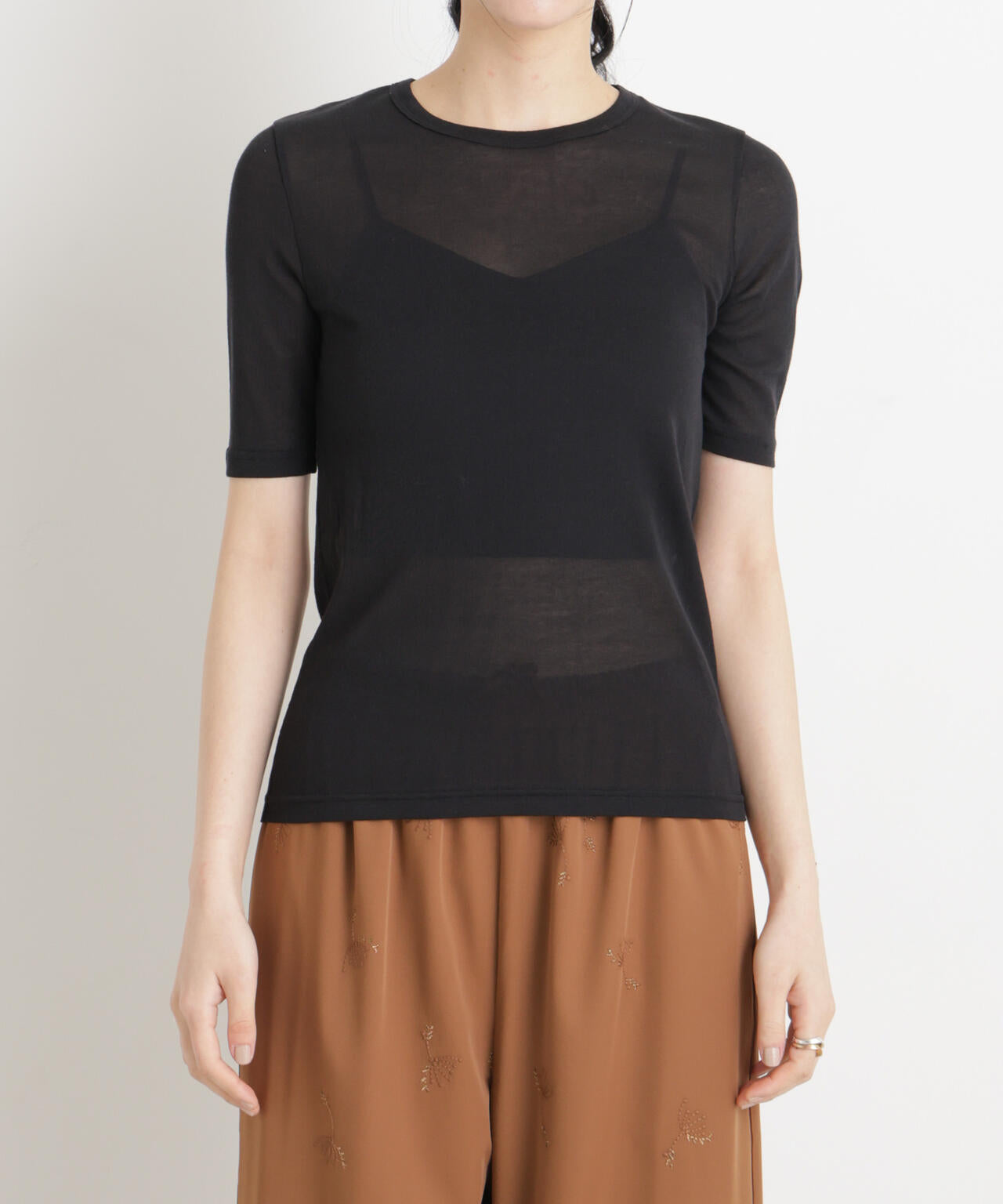 シアーツイストフライスTシャツ 6696124320
