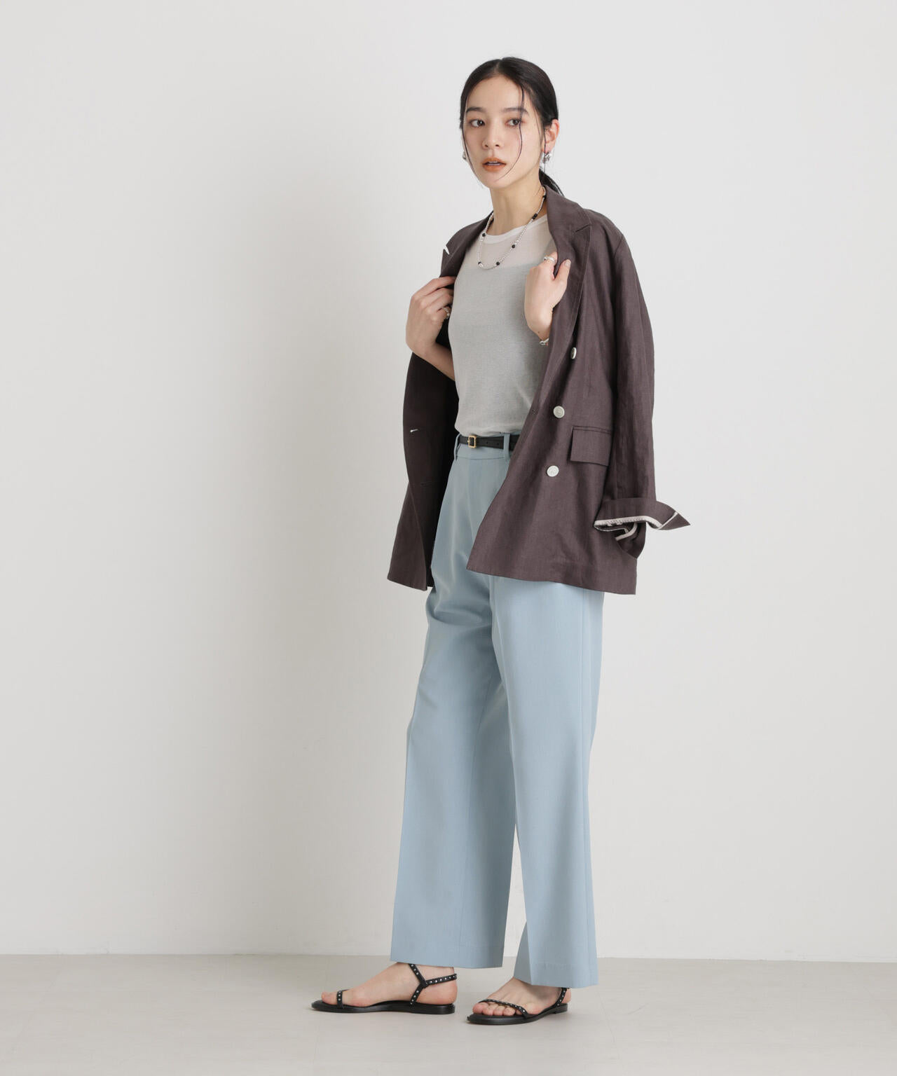 シアーツイストフライスTシャツ 6696124320