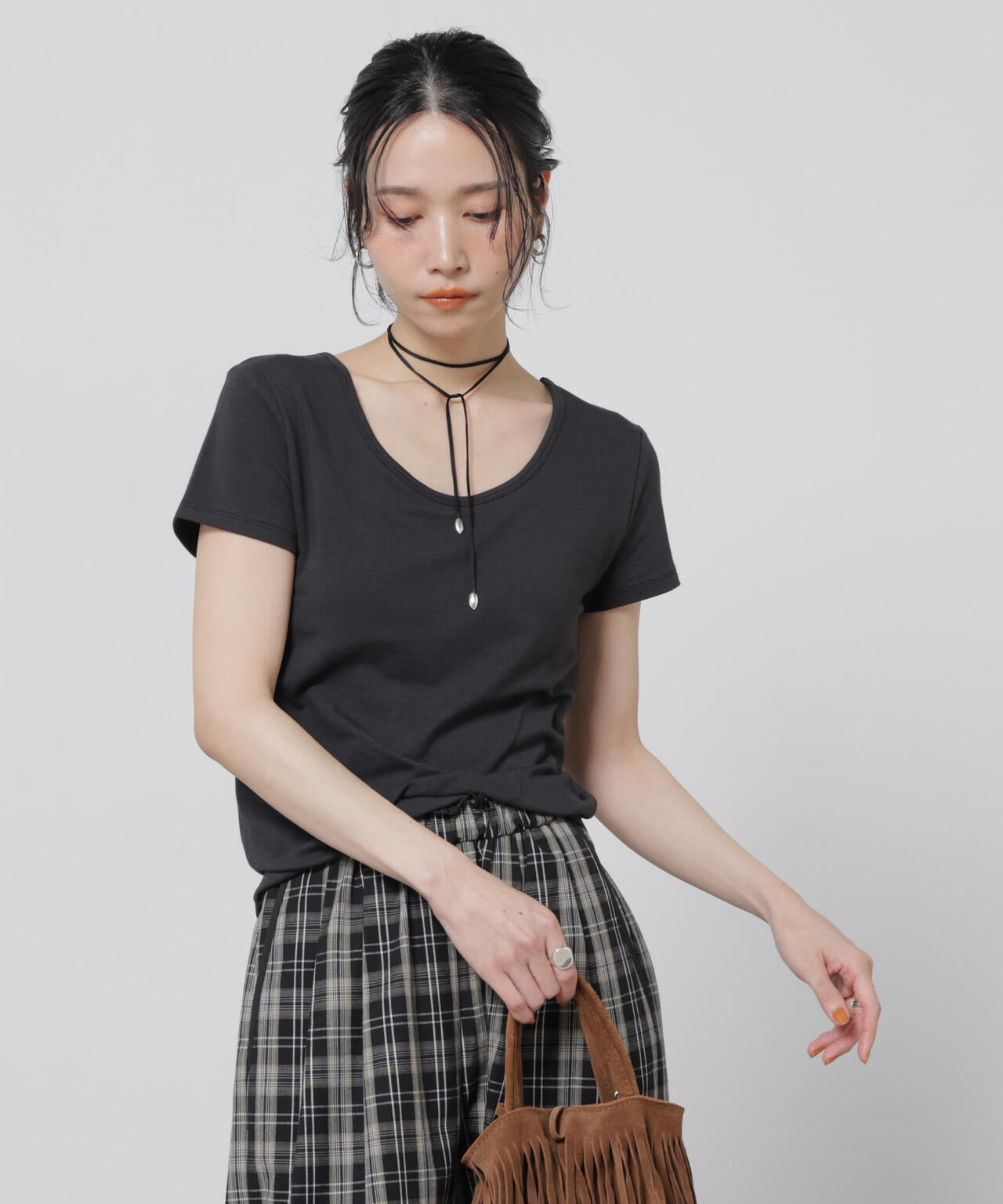 Anti Soaked(R) 汗染み防止カップ付きTシャツ 6696124324