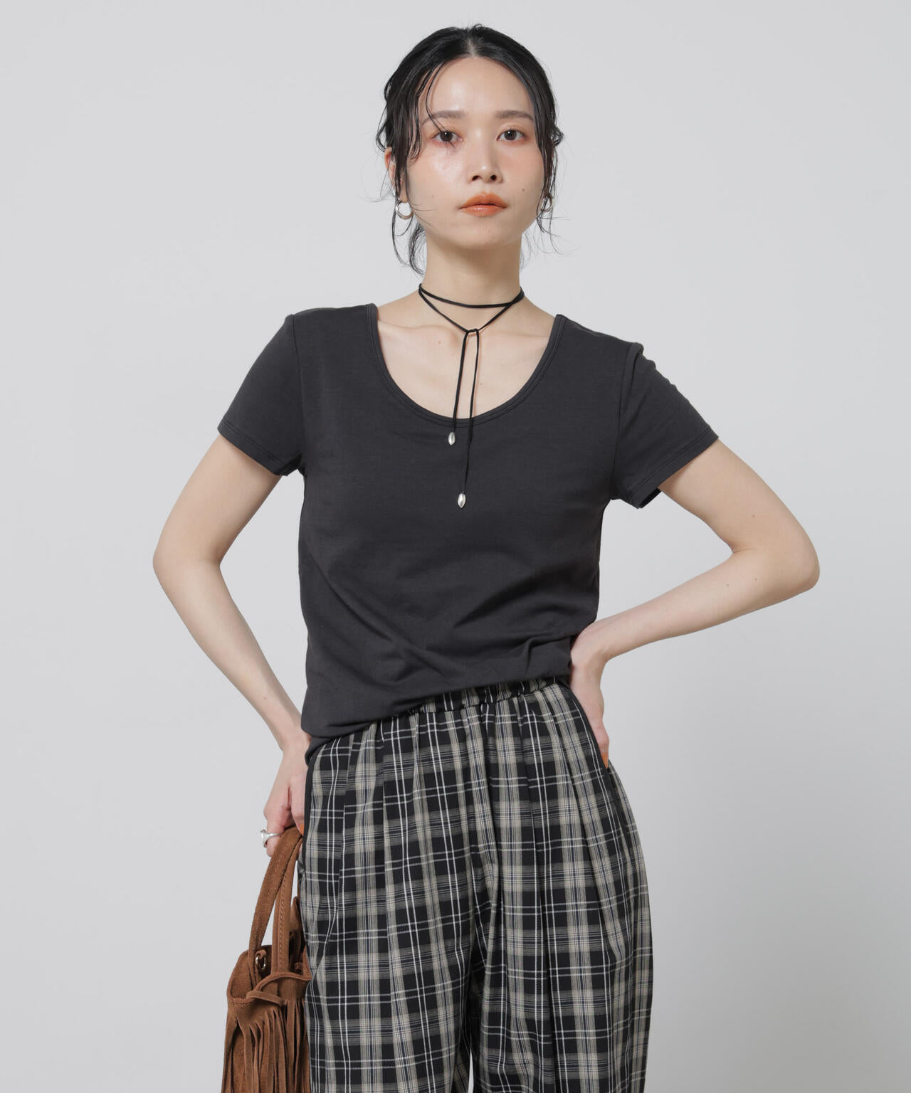 Anti Soaked(R) 汗染み防止カップ付きTシャツ 6696124324