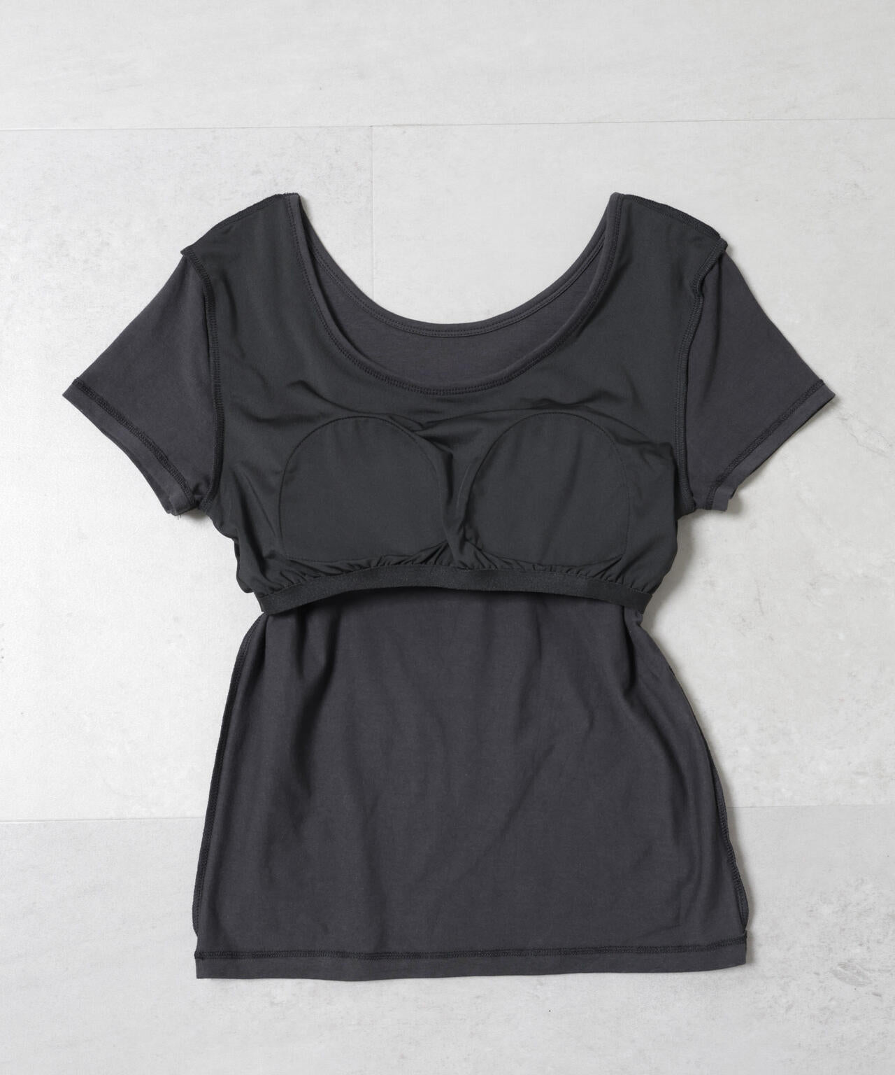 Anti Soaked(R) 汗染み防止カップ付きTシャツ 6696124324