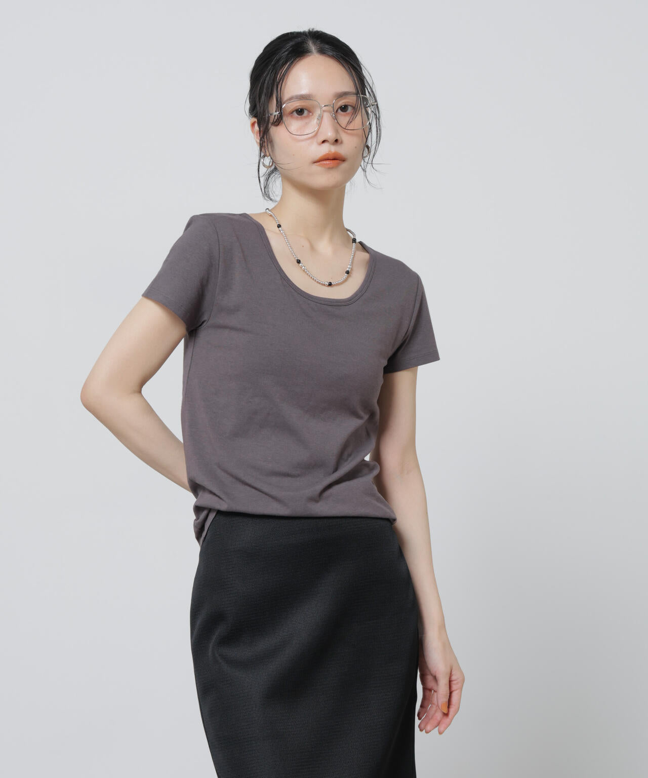 Anti Soaked(R) 汗染み防止カップ付きTシャツ 6696124324