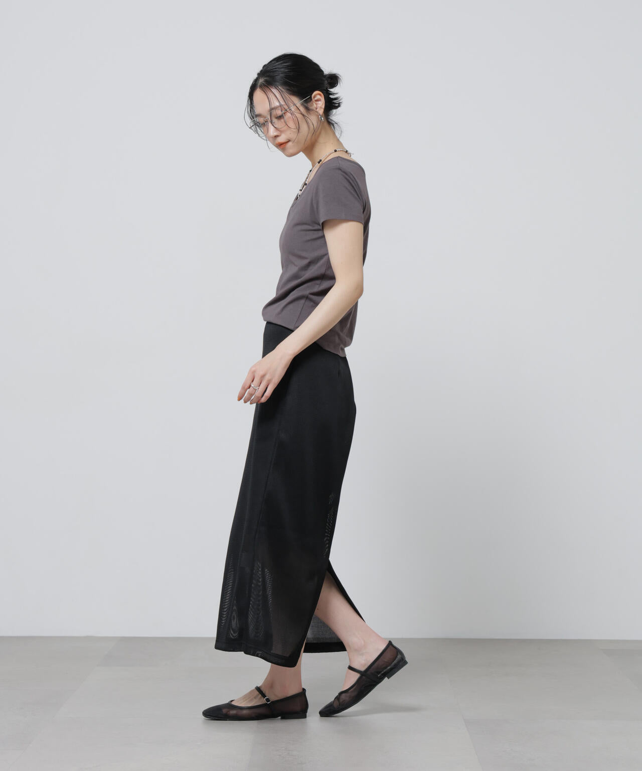 Anti Soaked(R) 汗染み防止カップ付きTシャツ 6696124324