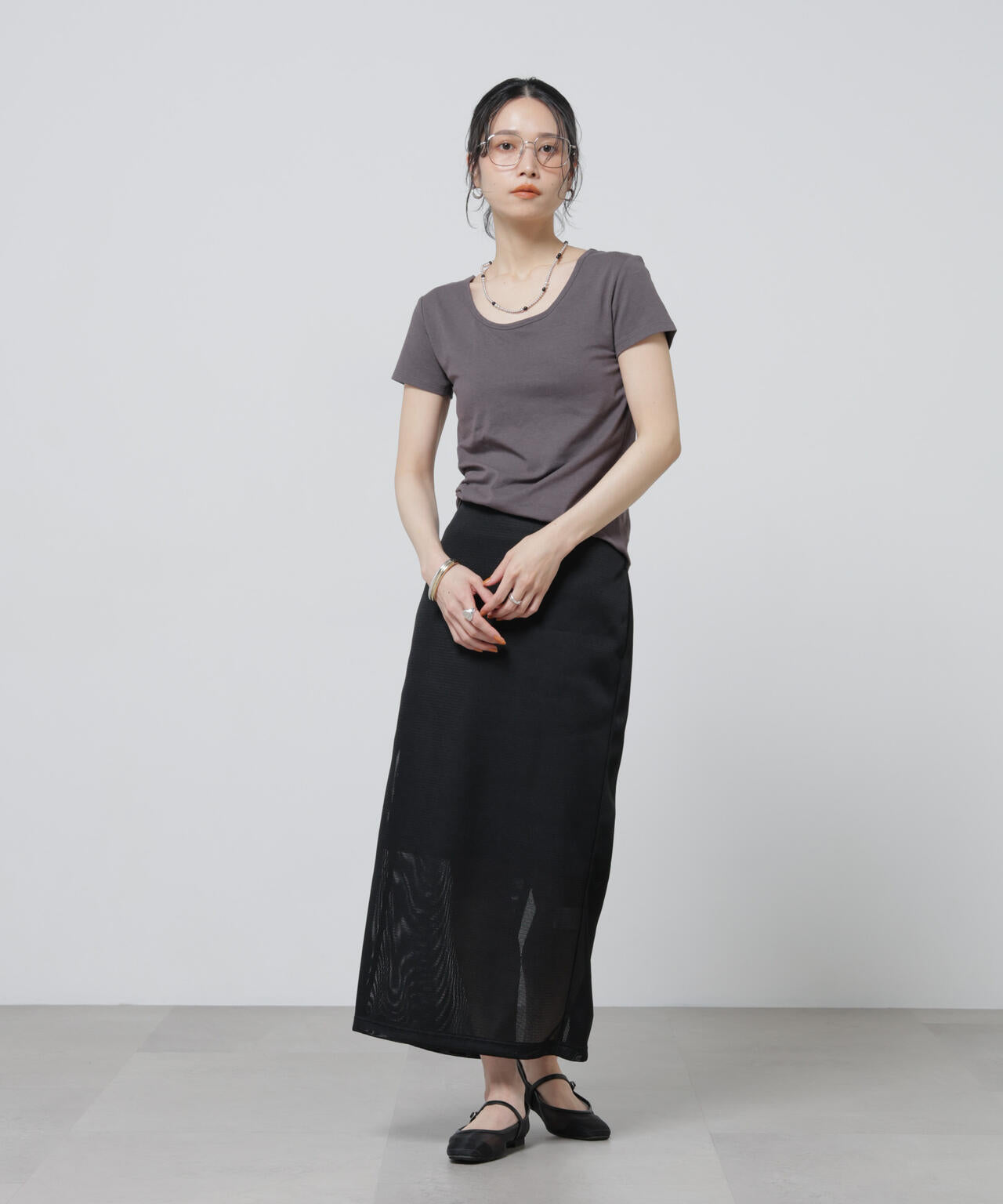 Anti Soaked(R) 汗染み防止カップ付きTシャツ 6696124324