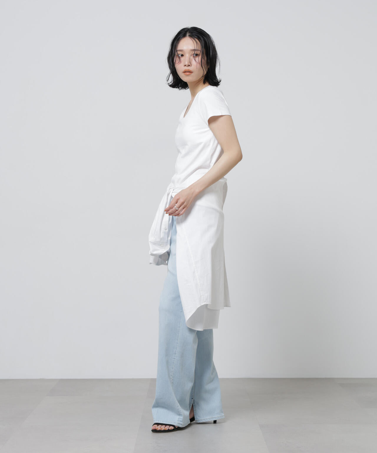 Anti Soaked(R) 汗染み防止カップ付きTシャツ 6696124324