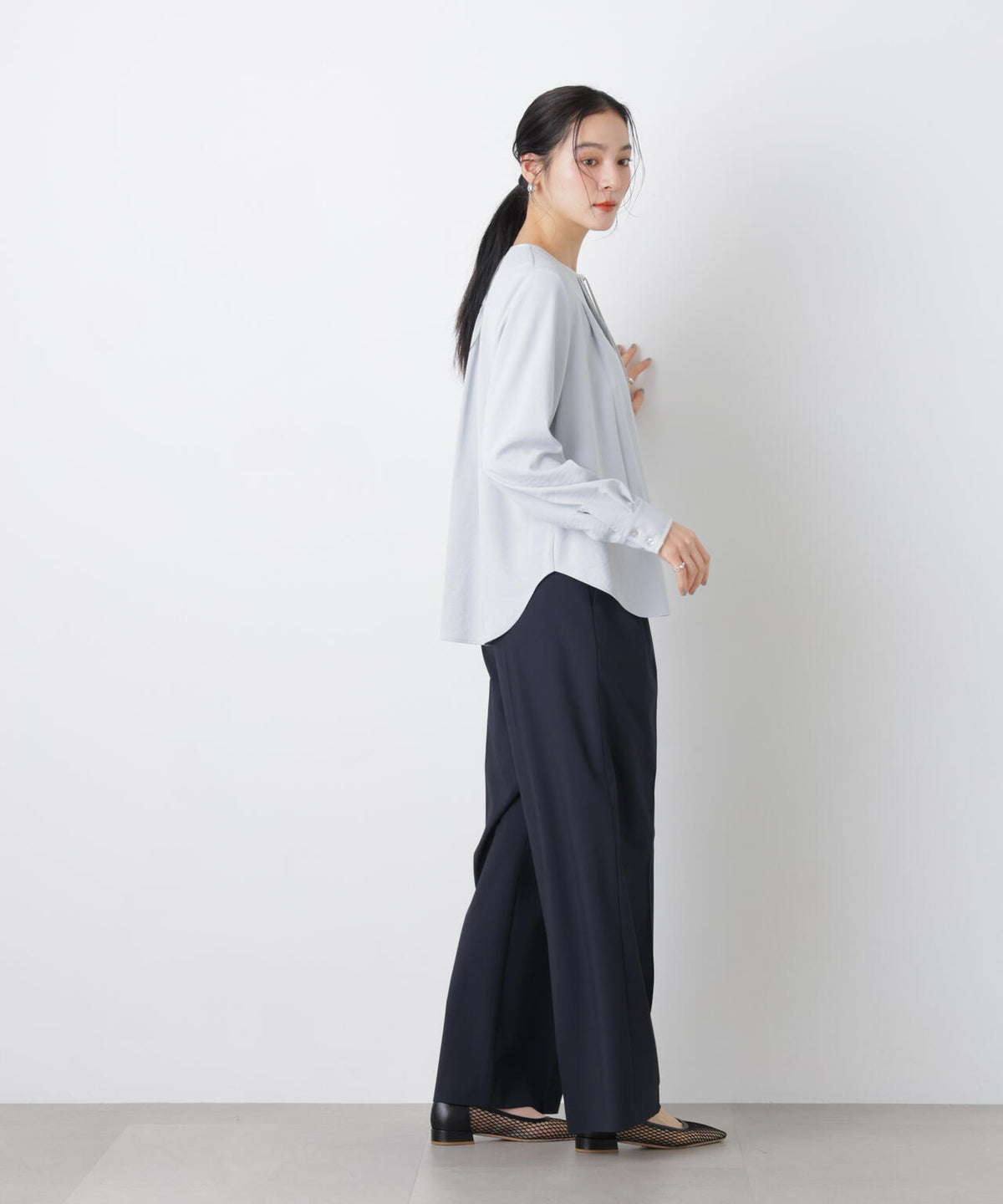 トロストレッチ2タックワイドパンツ(セットアップ可) 6696127301