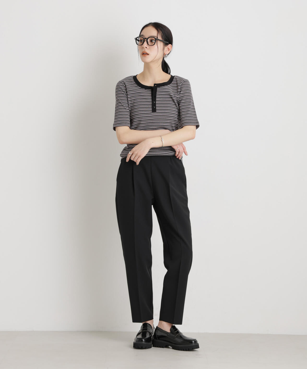 【GRACETEC】ライトファンクションイージーテーパードパンツ 6696127309