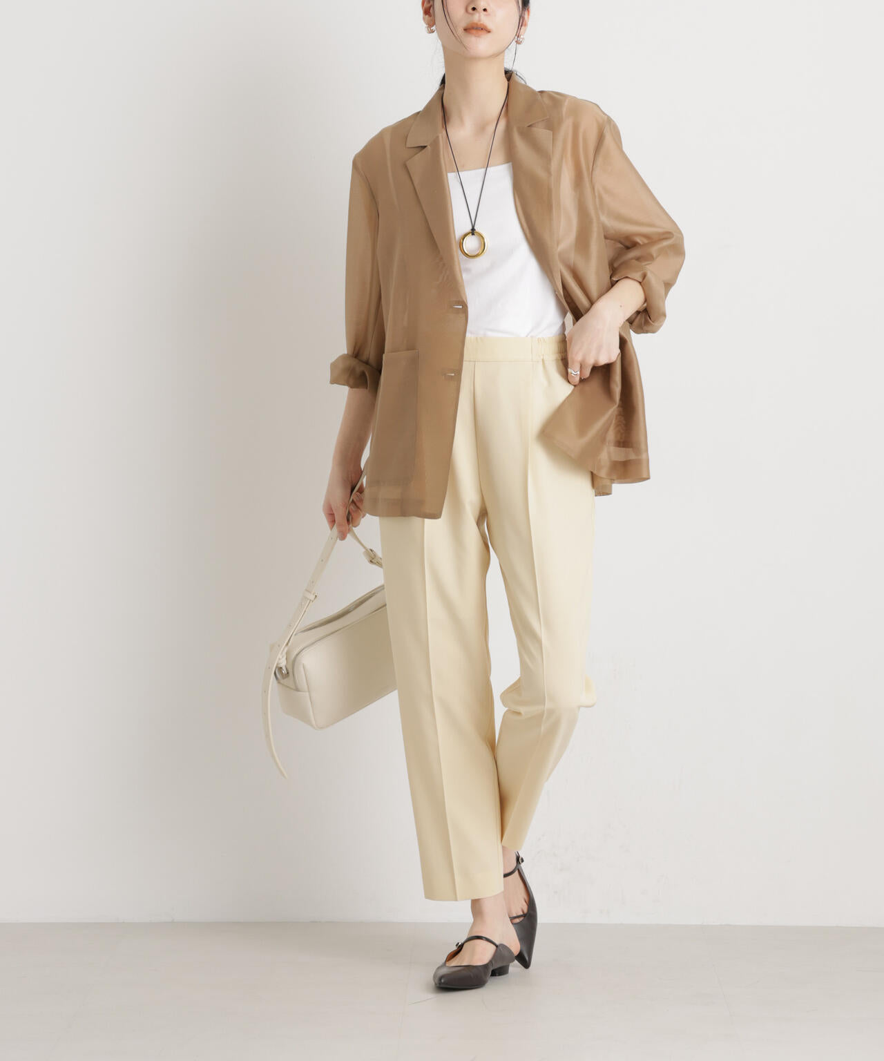 【GRACETEC】ライトファンクションイージーテーパードパンツ 6696127309