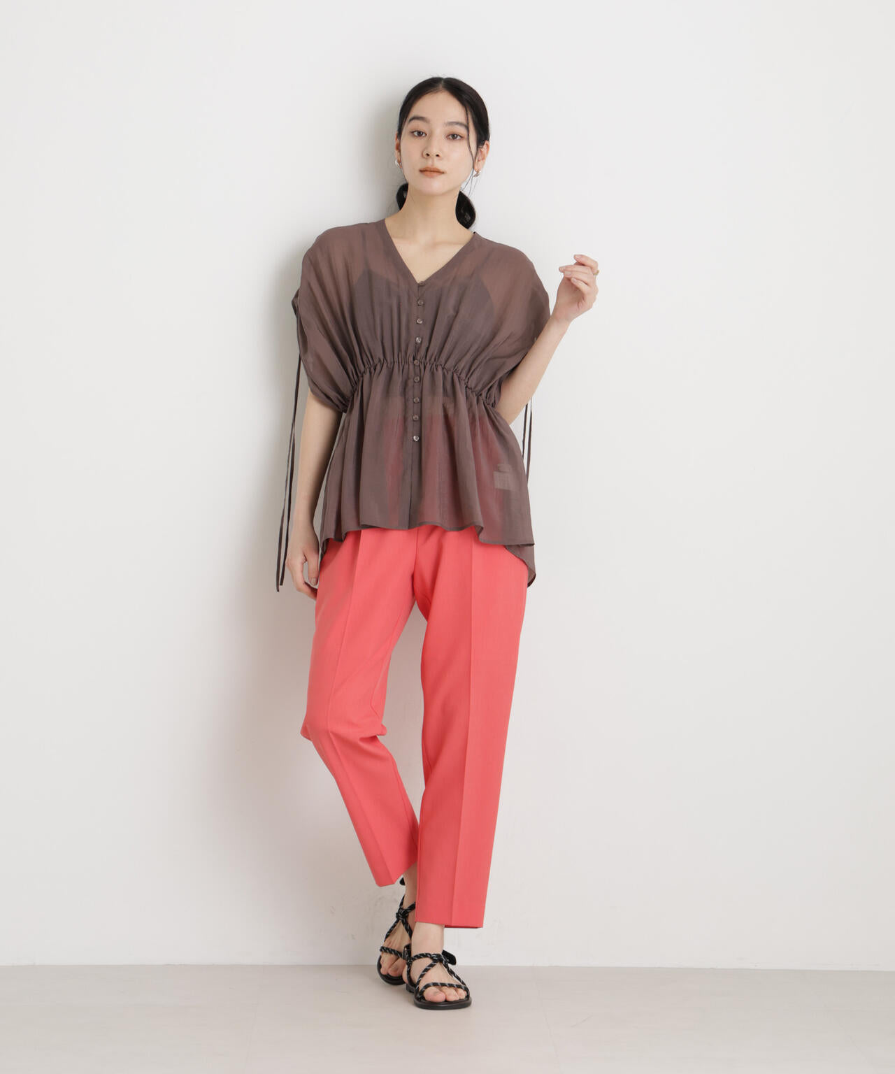 【GRACETEC】ライトファンクションイージーテーパードパンツ 6696127309