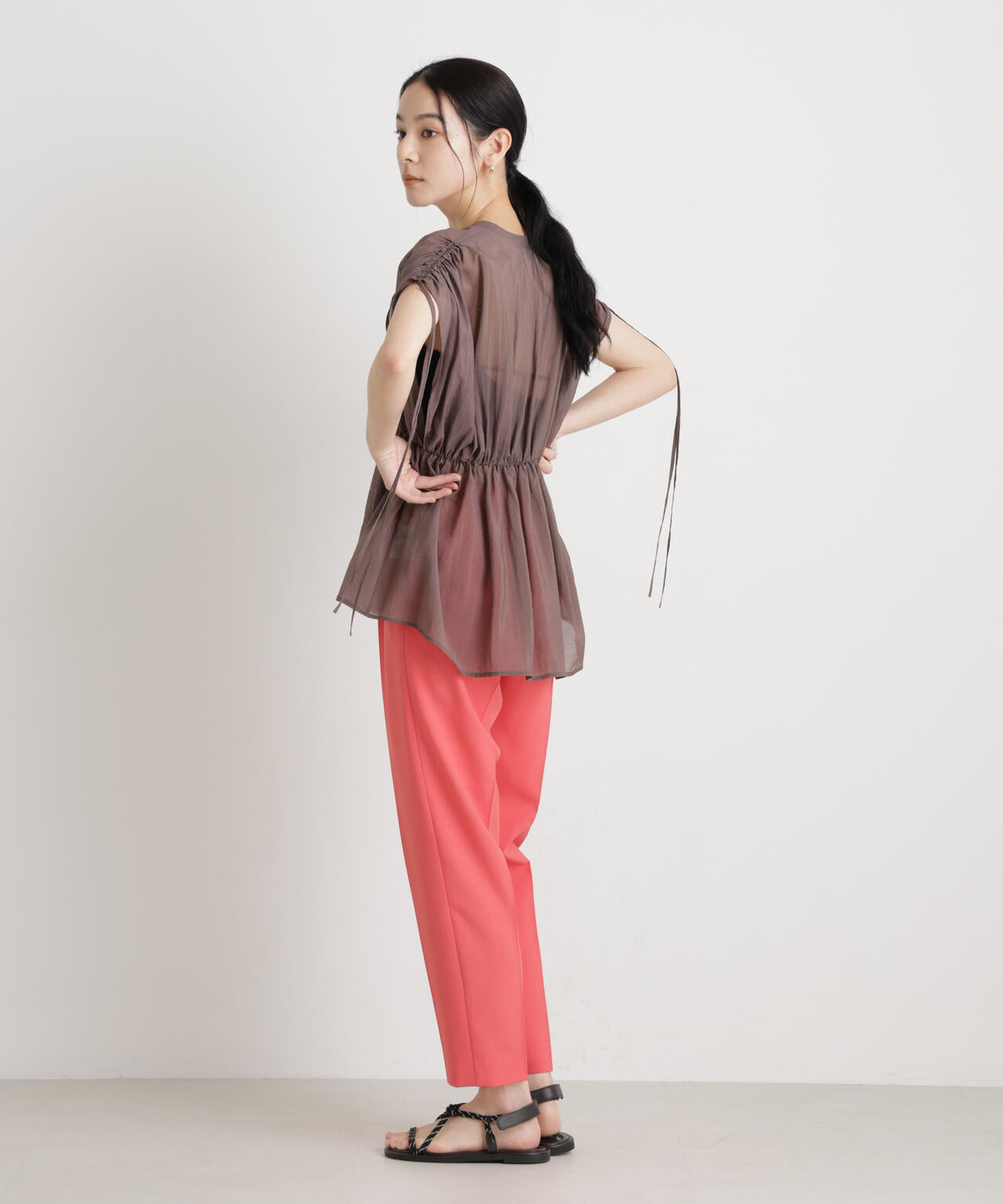 【GRACETEC】ライトファンクションイージーテーパードパンツ 6696127309