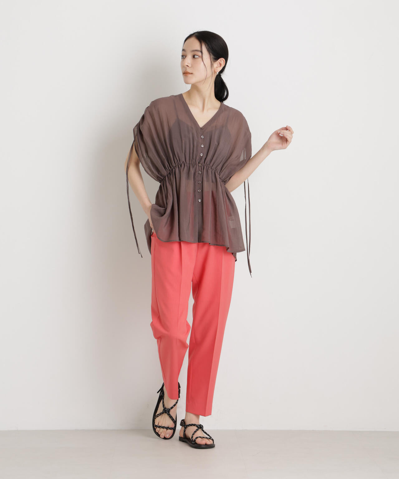 【GRACETEC】ライトファンクションイージーテーパードパンツ 6696127309