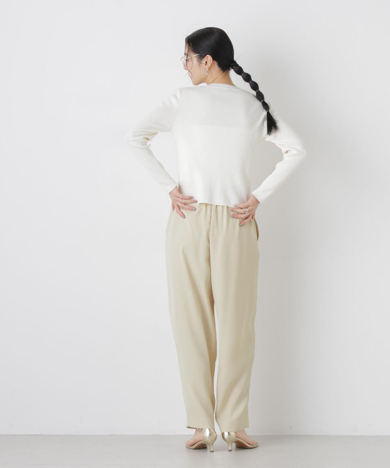 ダブルクロスイージーコクーンパンツ 6696127310