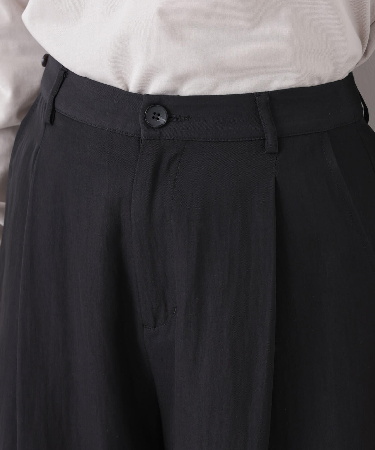 スカーフセットタックワイドパンツ 6696127311